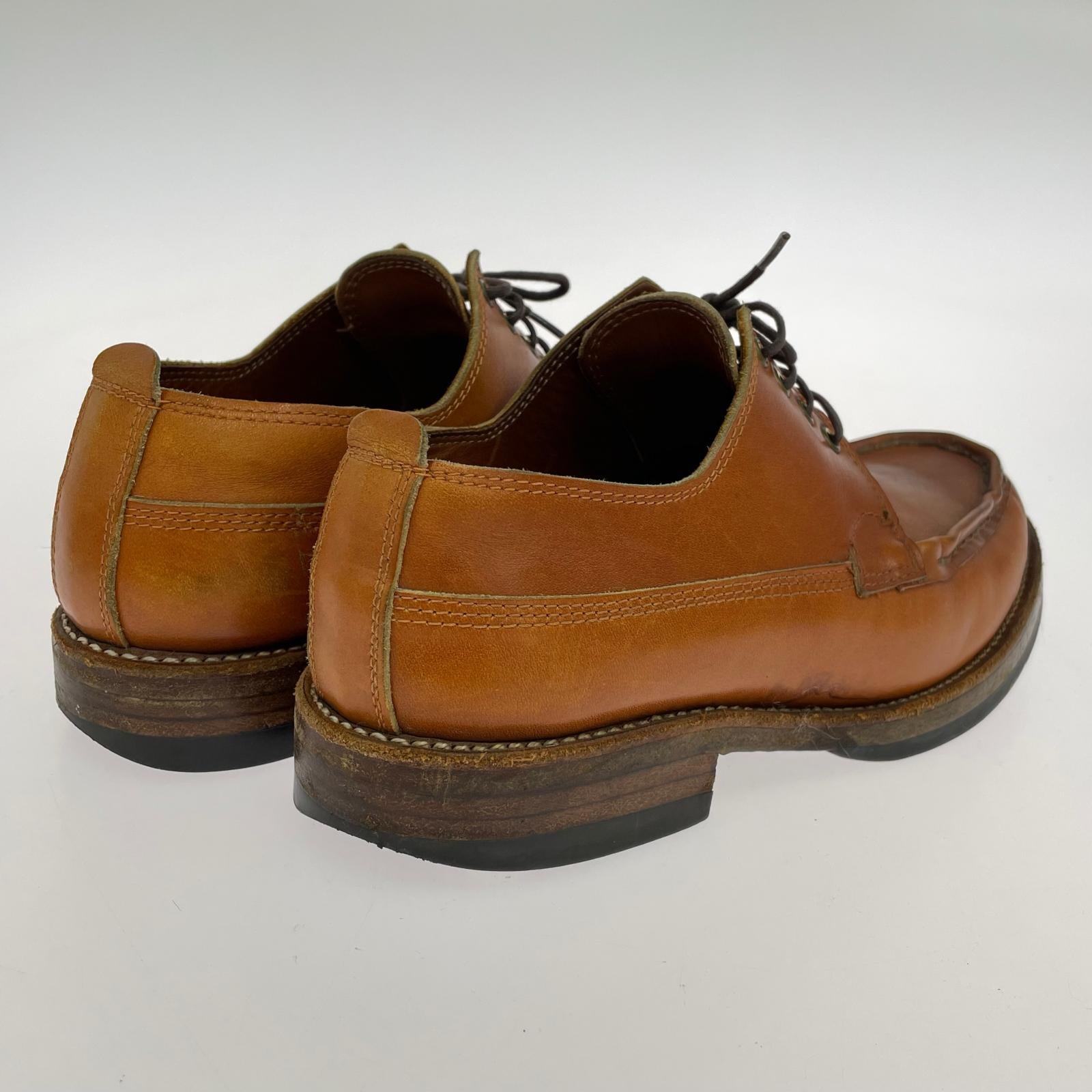 シューズ ACE BOOT CO. モックトゥレザーシューズ 8 ブラウン ブラウン