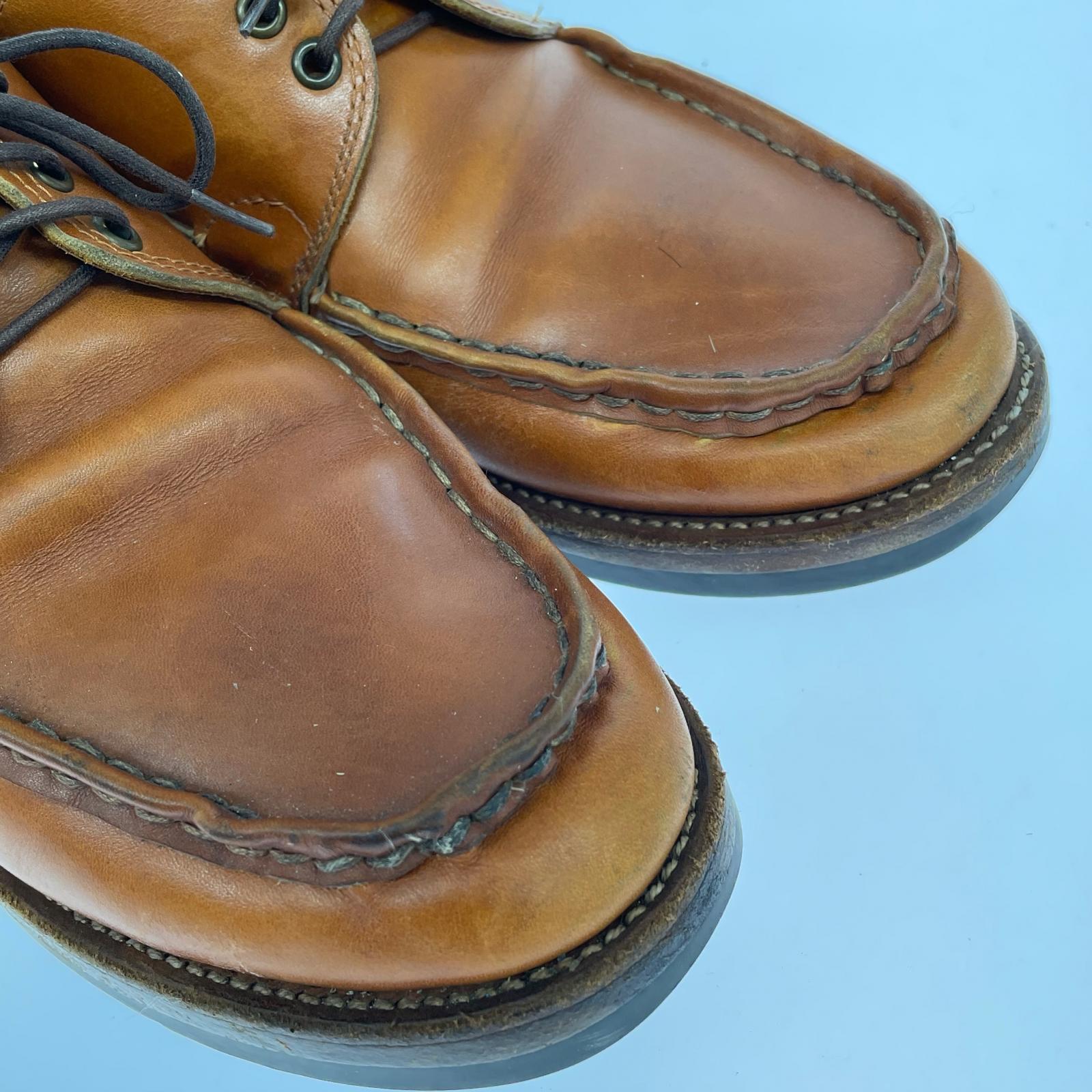 シューズ ACE BOOT CO. モックトゥレザーシューズ 8 ブラウン ブラウン