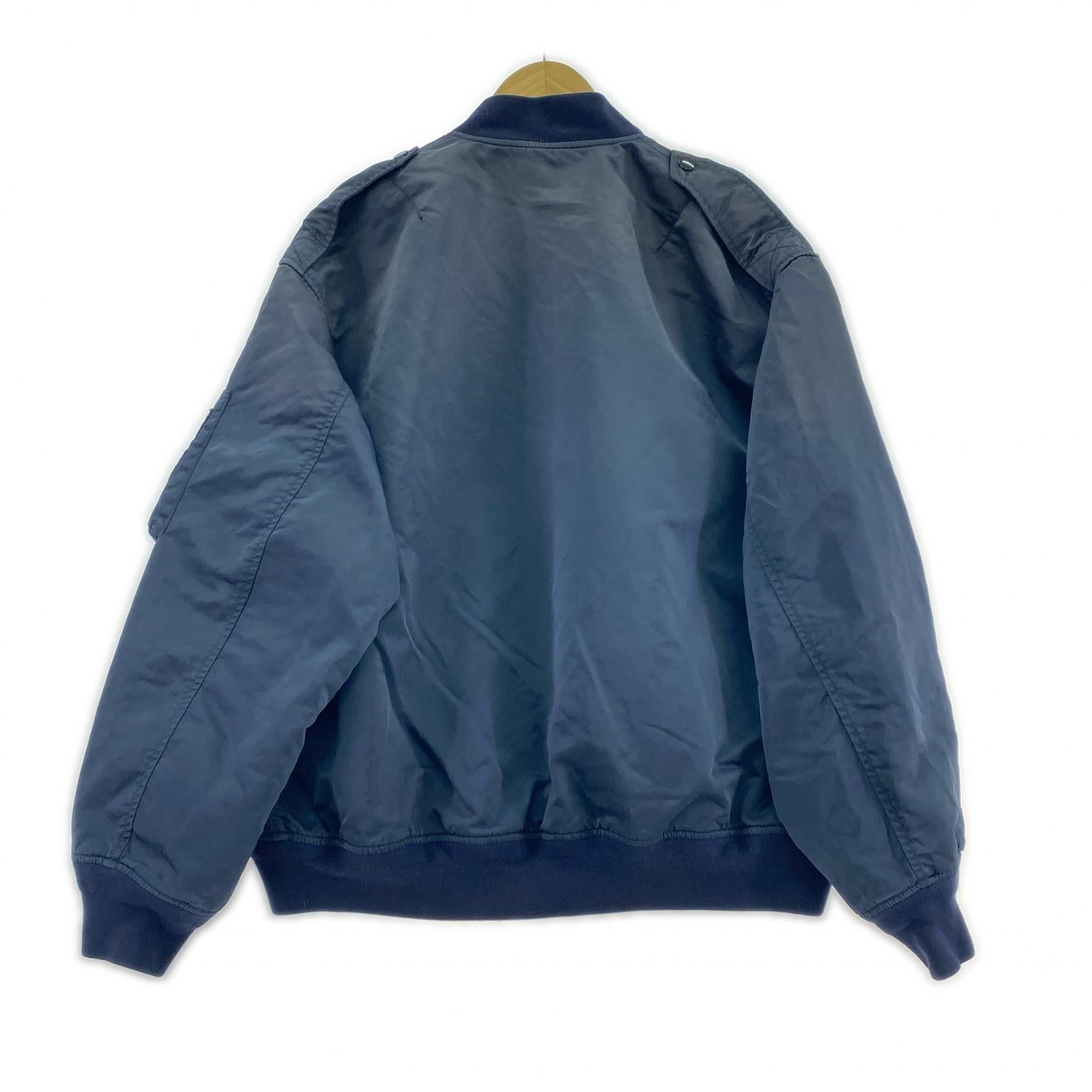 ジャケット BEAMS PLUS別注 L-2B フライトジャケット (L) ネイビー L ネイビー