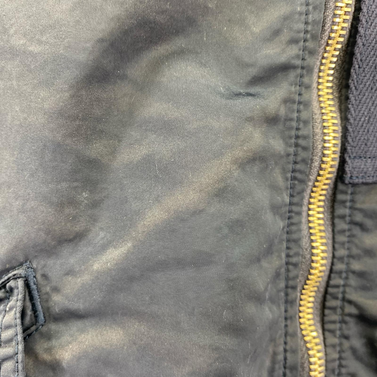 ジャケット BEAMS PLUS別注 L-2B フライトジャケット (L) ネイビー L ネイビー