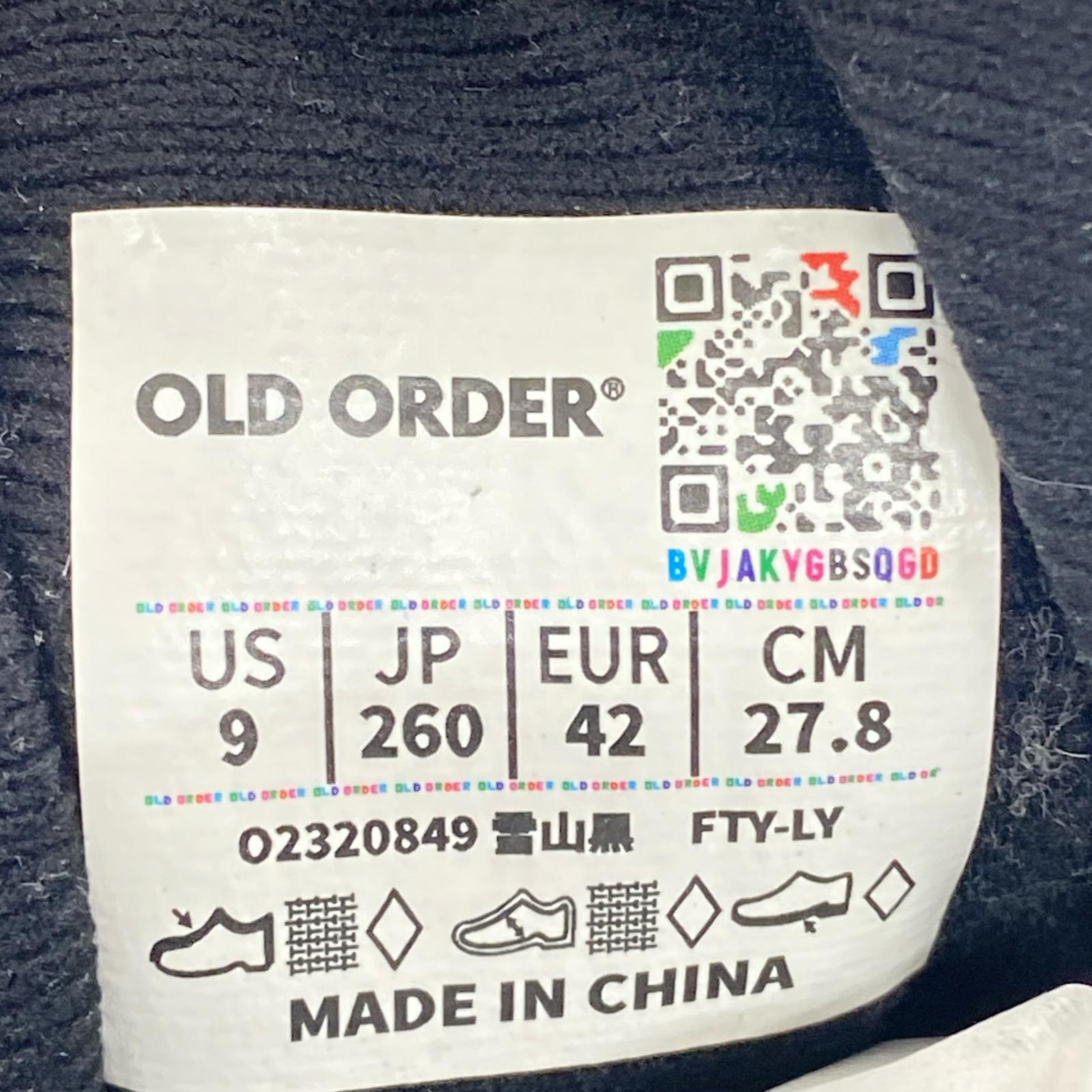 スニーカー OLD ORDER　2000 ブラック