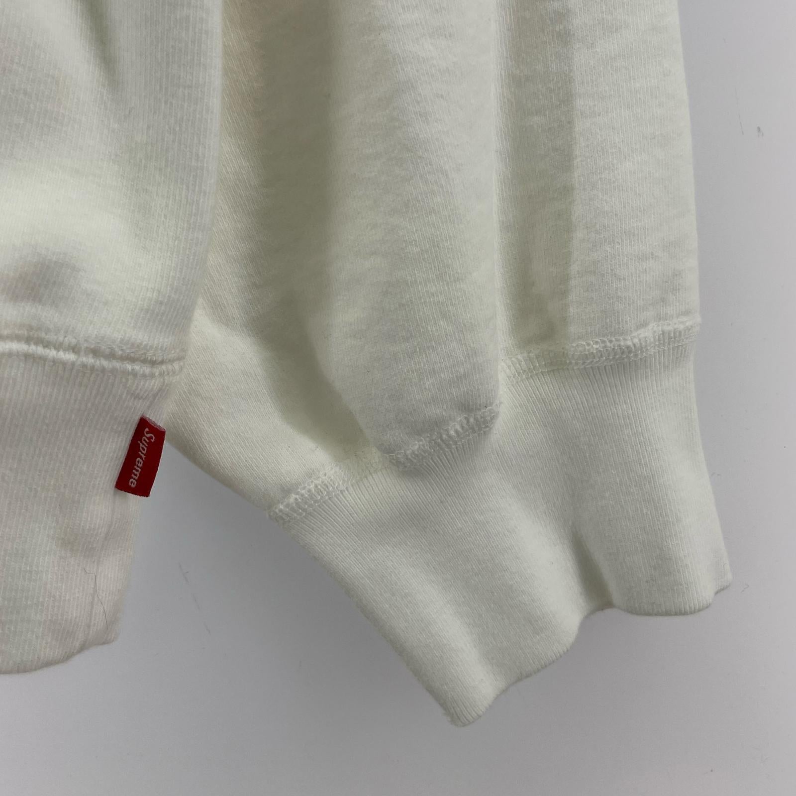 スウェット Supreme 25SS Washed Box Logo Crewneck 白 （L） L ホワイト