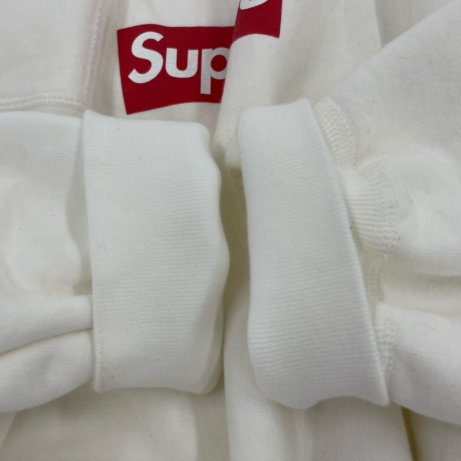 スウェット Supreme 25SS Washed Box Logo Crewneck 白 （L） L ホワイト