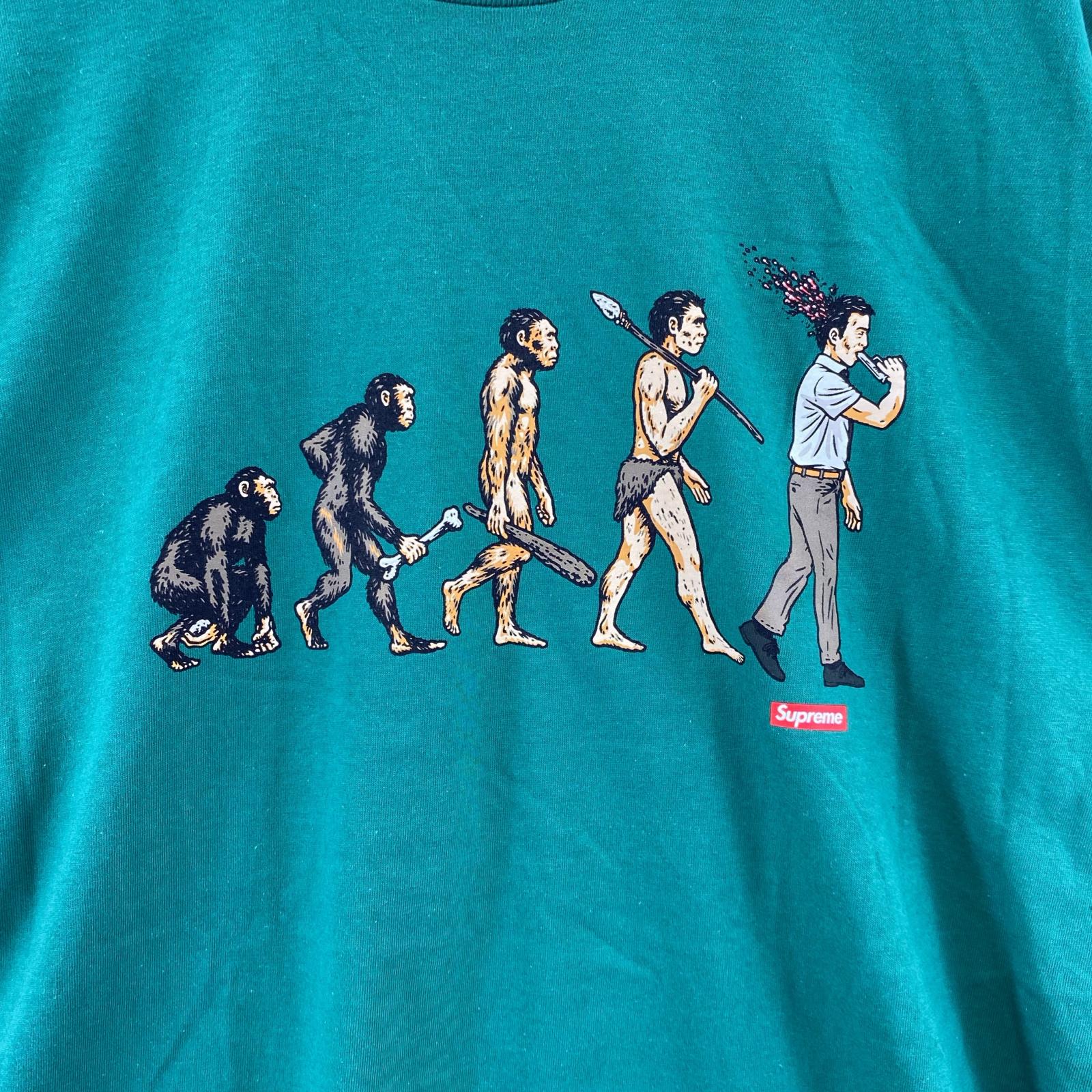 半袖Ｔシャツ Supreme 26SS EVOLUTION TEE 緑（XL） グリーン