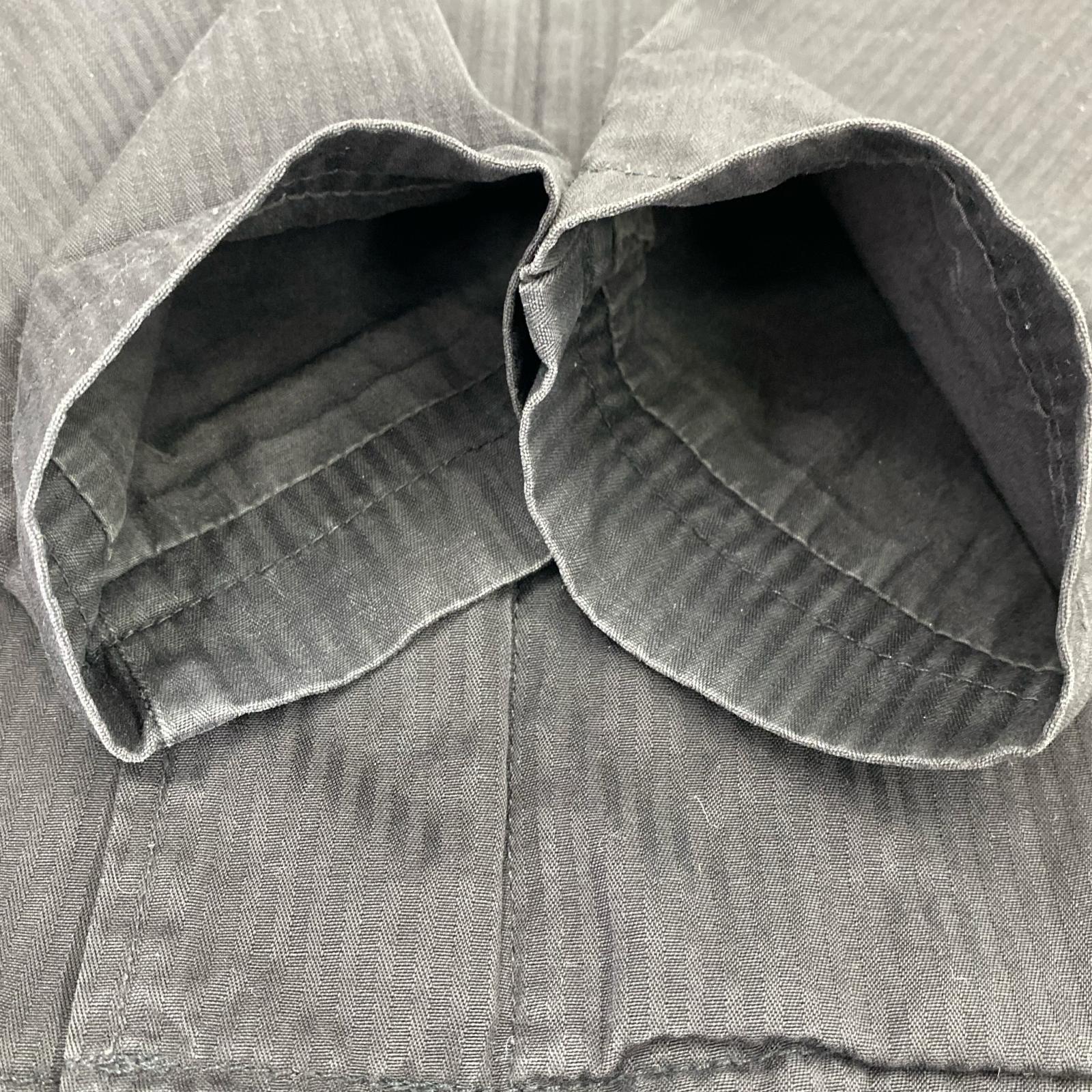 ブルゾン AUTHENTIC GEAR 比翼 黒 Ｍ M ブラック