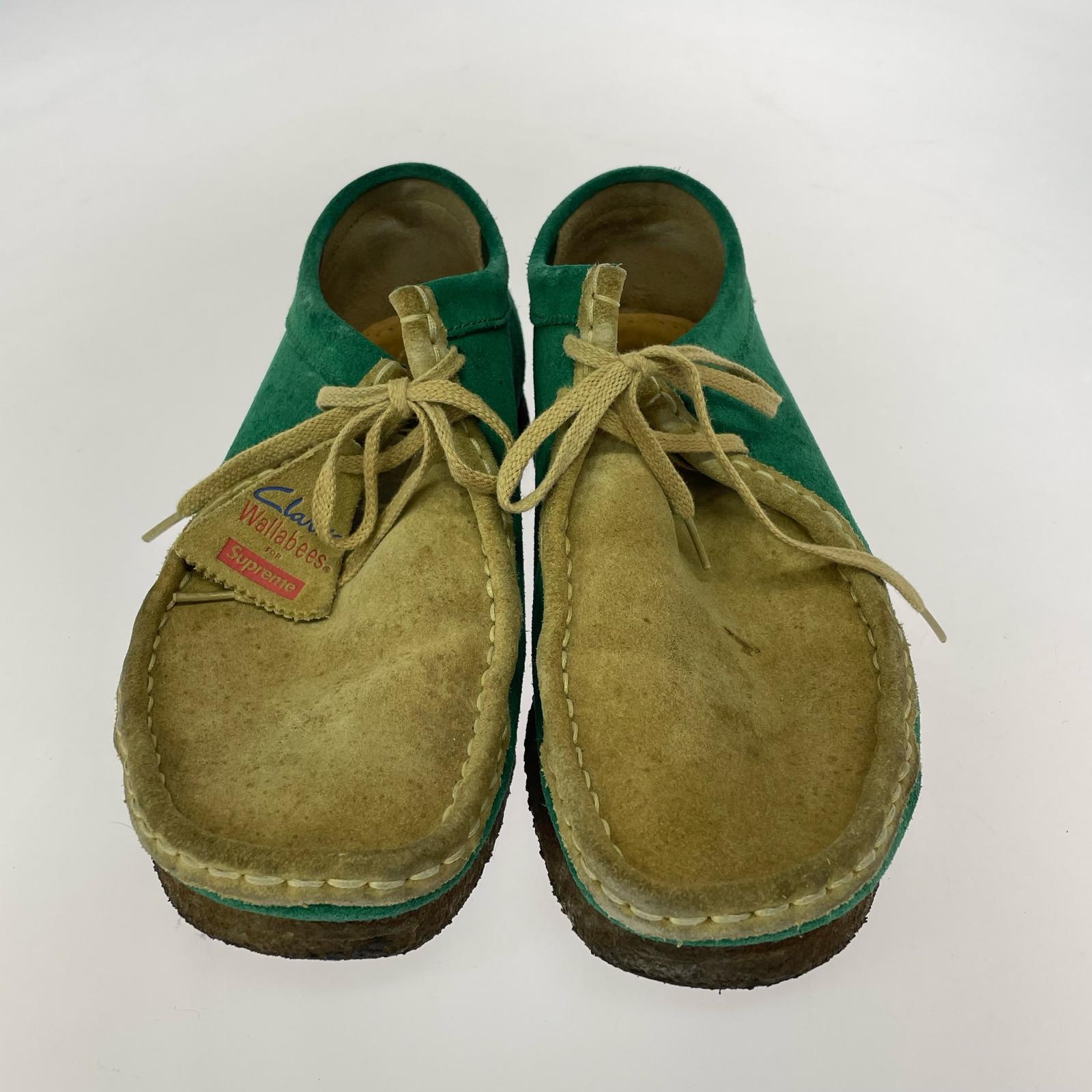 スニーカー ×Supreme 15ss Wallabee Low 27.5cm GRN