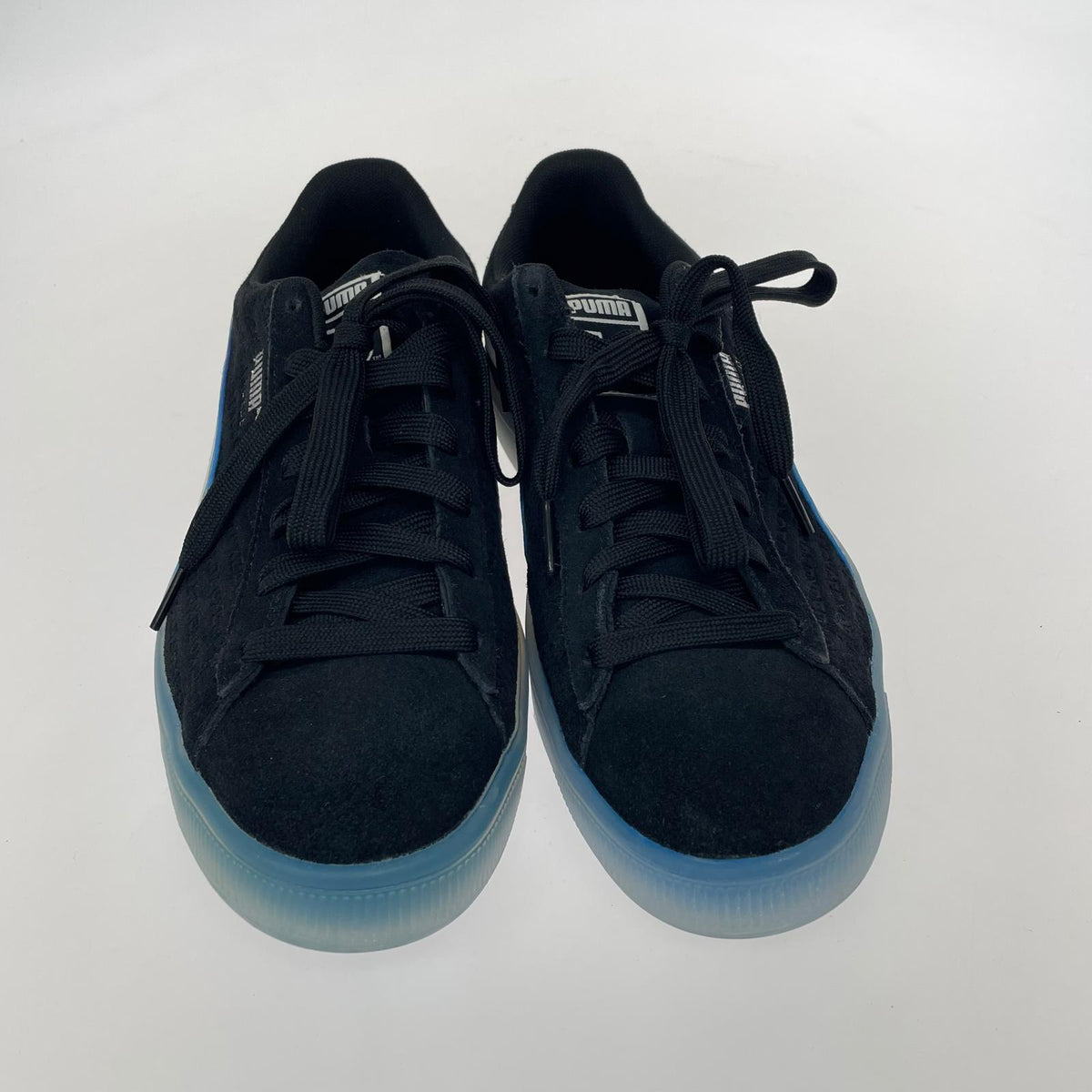 スニーカー PUMA SUEDE PLAYSTATION BLACK GLACIAL 28cm (US10 UK9 1/2 EU46) ブラック