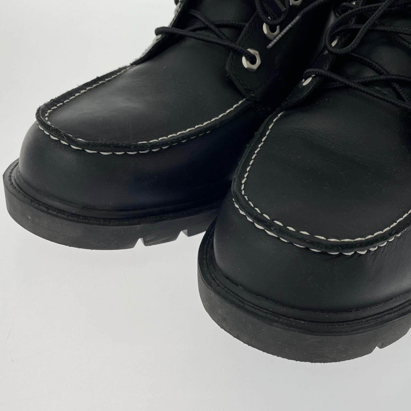 ブーツ BASIC SINGLE MOC TOE OX（27.5） 27.5cm (US9 1/2 UK9 EU45) ブラック