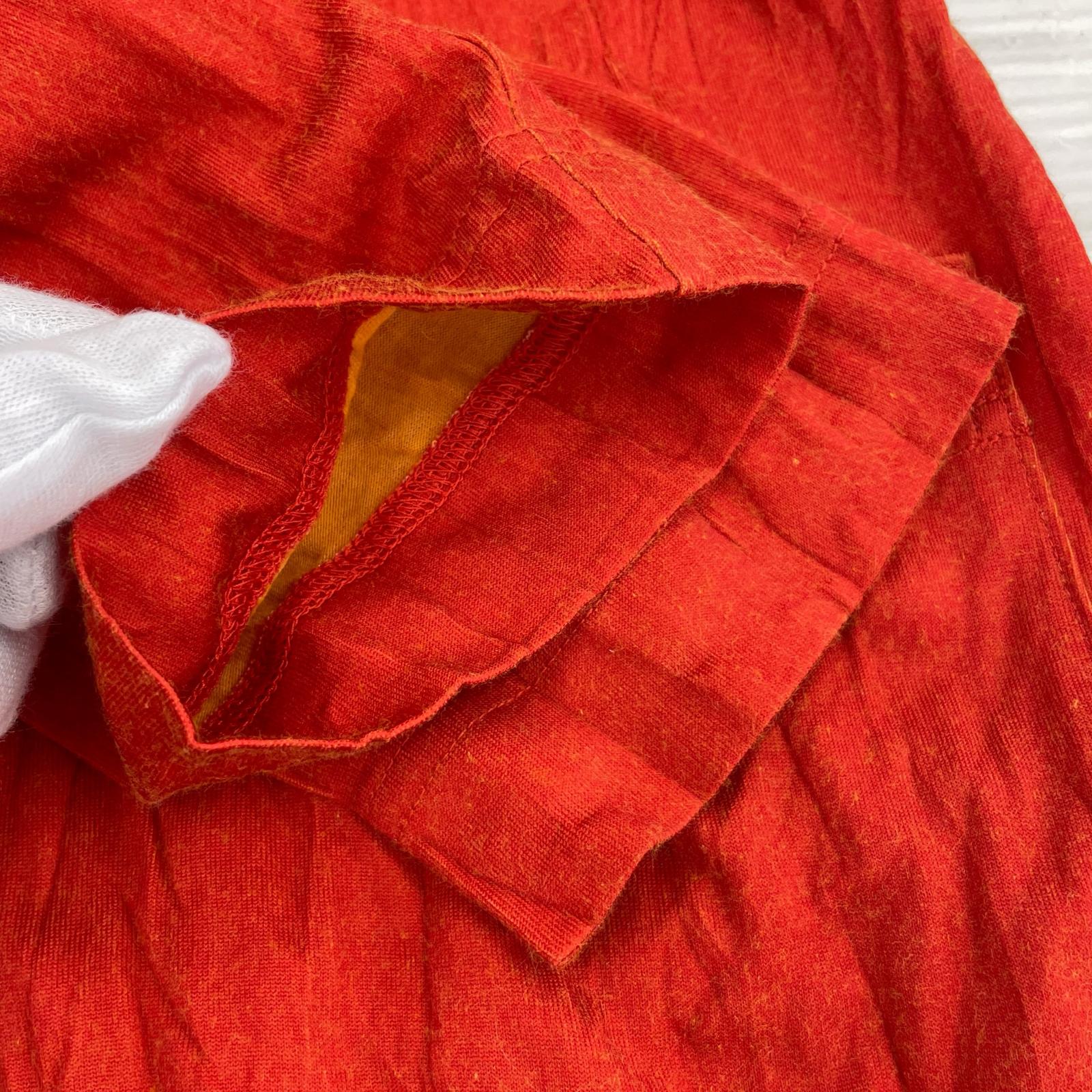 ジャケット ISSEY MIYAKE シワ加工ジャケット 2 オレンジ 2 オレンジ