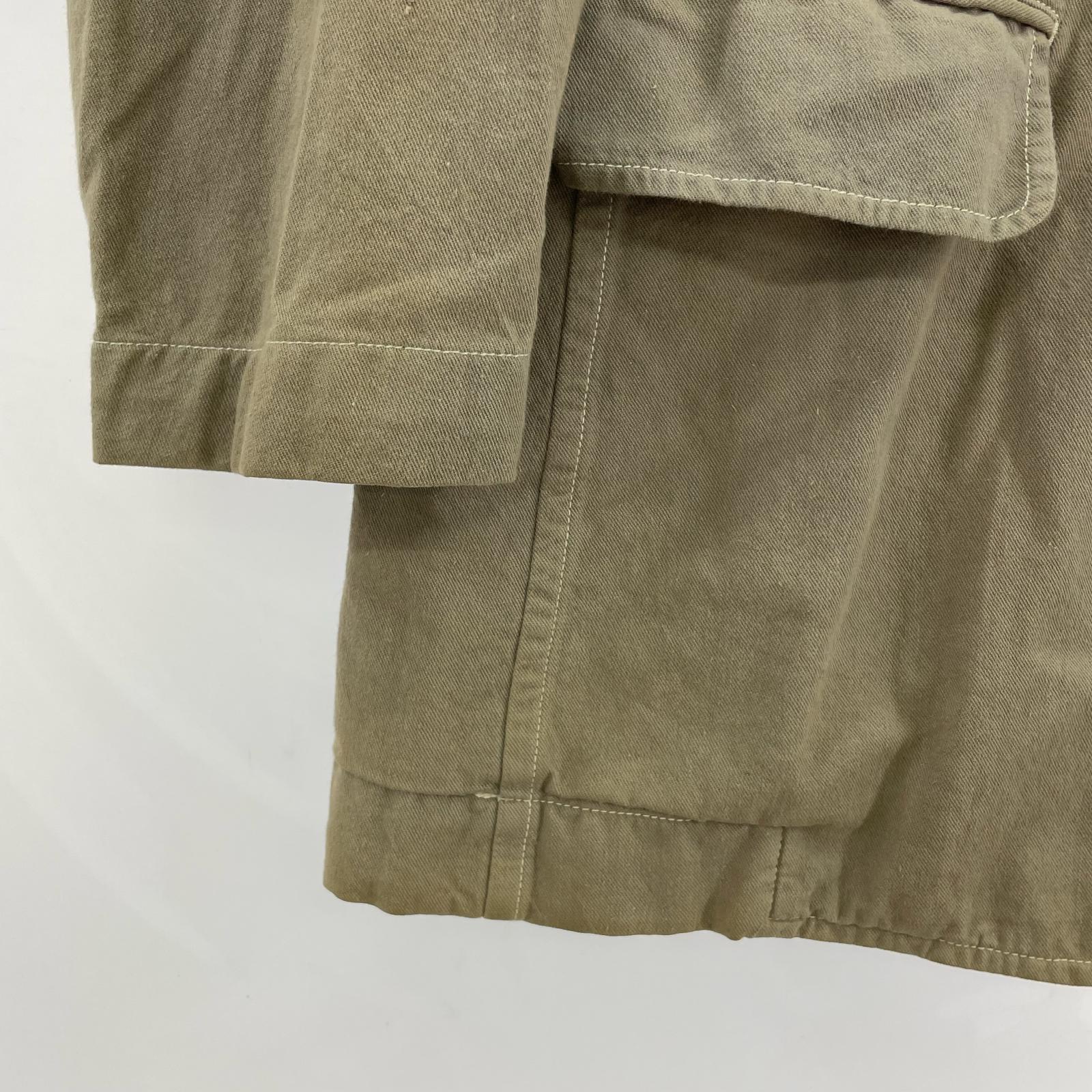 ジャケット ISSEY MIYAKE コットンデザインジャケット ベージュ ベージュ