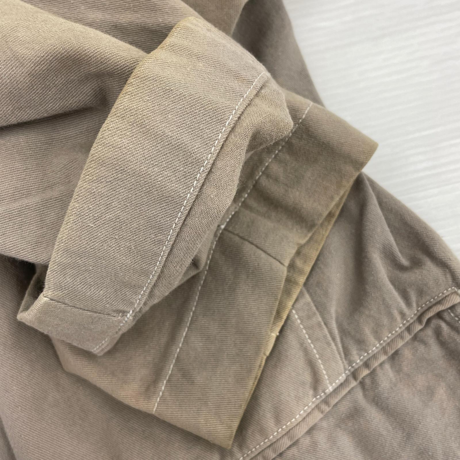 ジャケット ISSEY MIYAKE コットンデザインジャケット ベージュ ベージュ