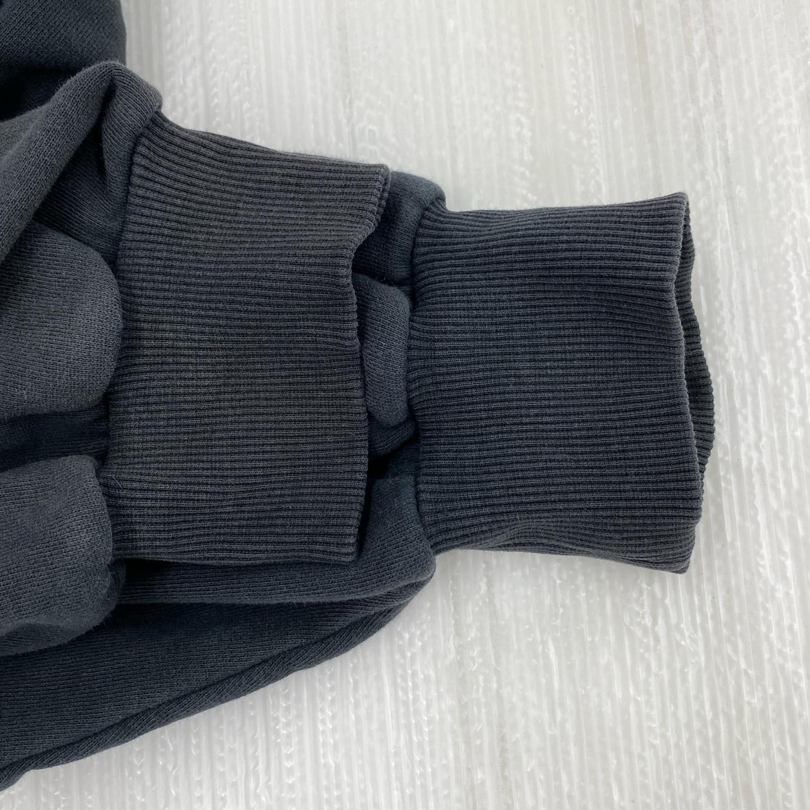 スウェット 3d sherman boxy crewneck BLK ブラック