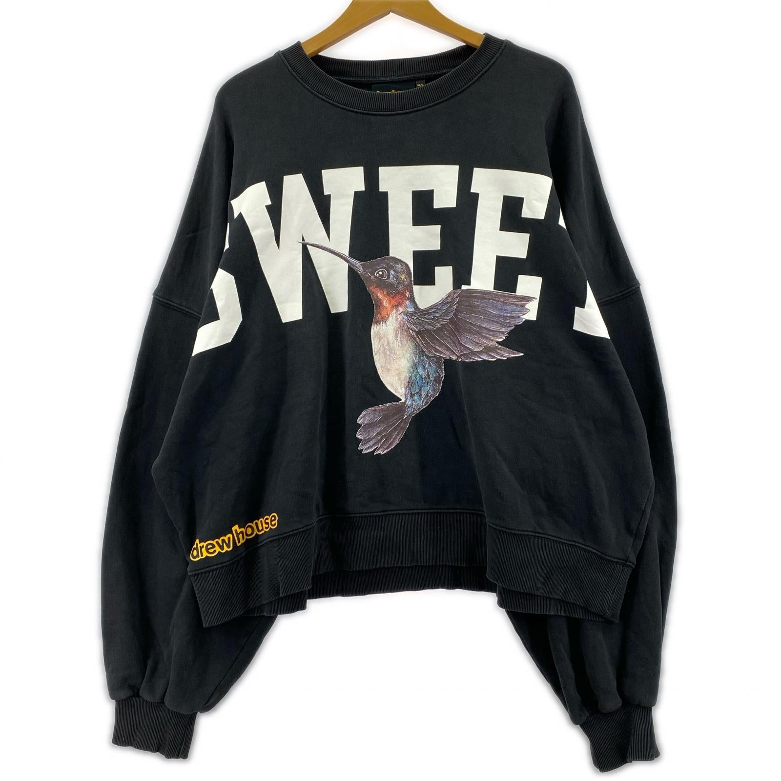 スウェット 3d sherman boxy crewneck BLK ブラック