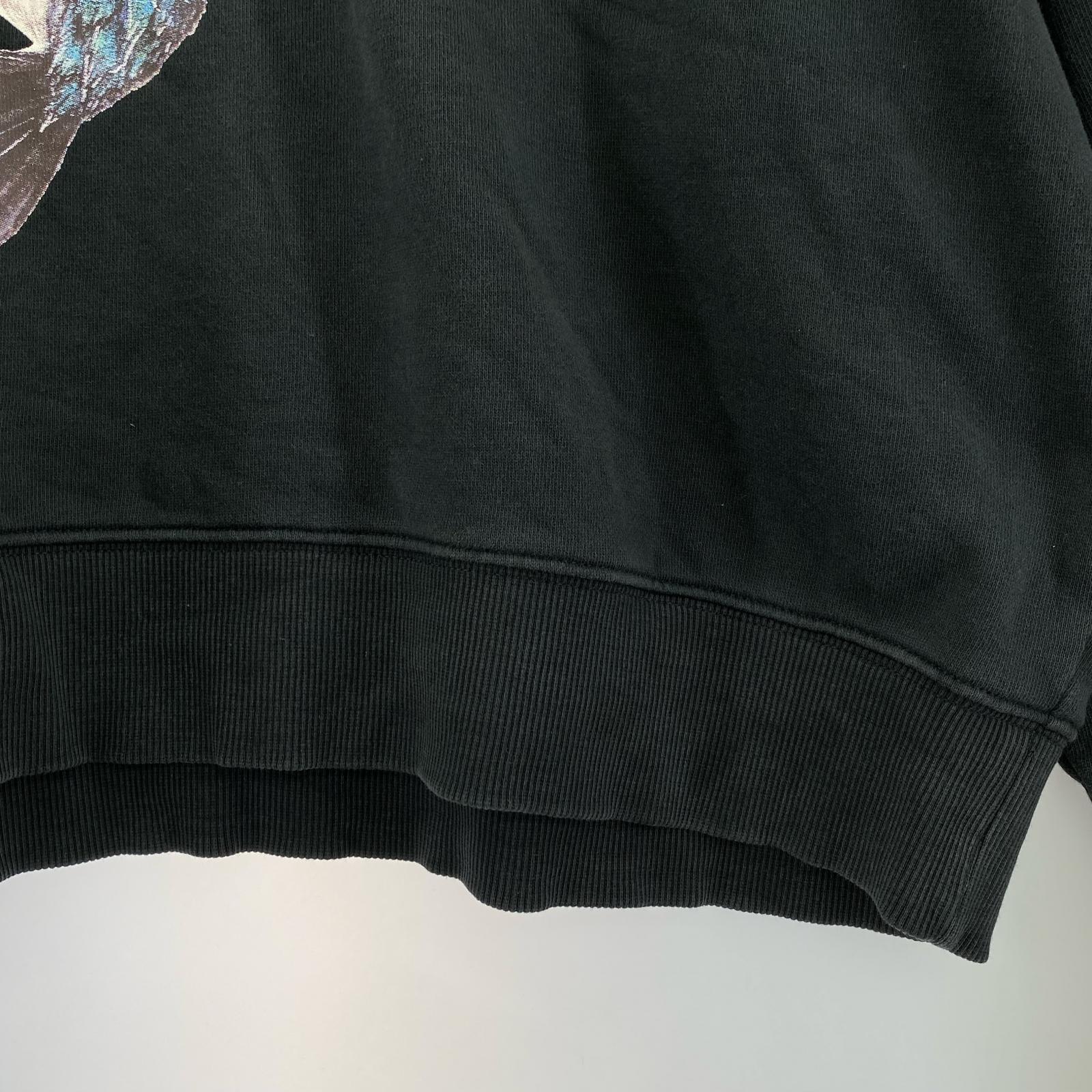 スウェット 3d sherman boxy crewneck BLK ブラック