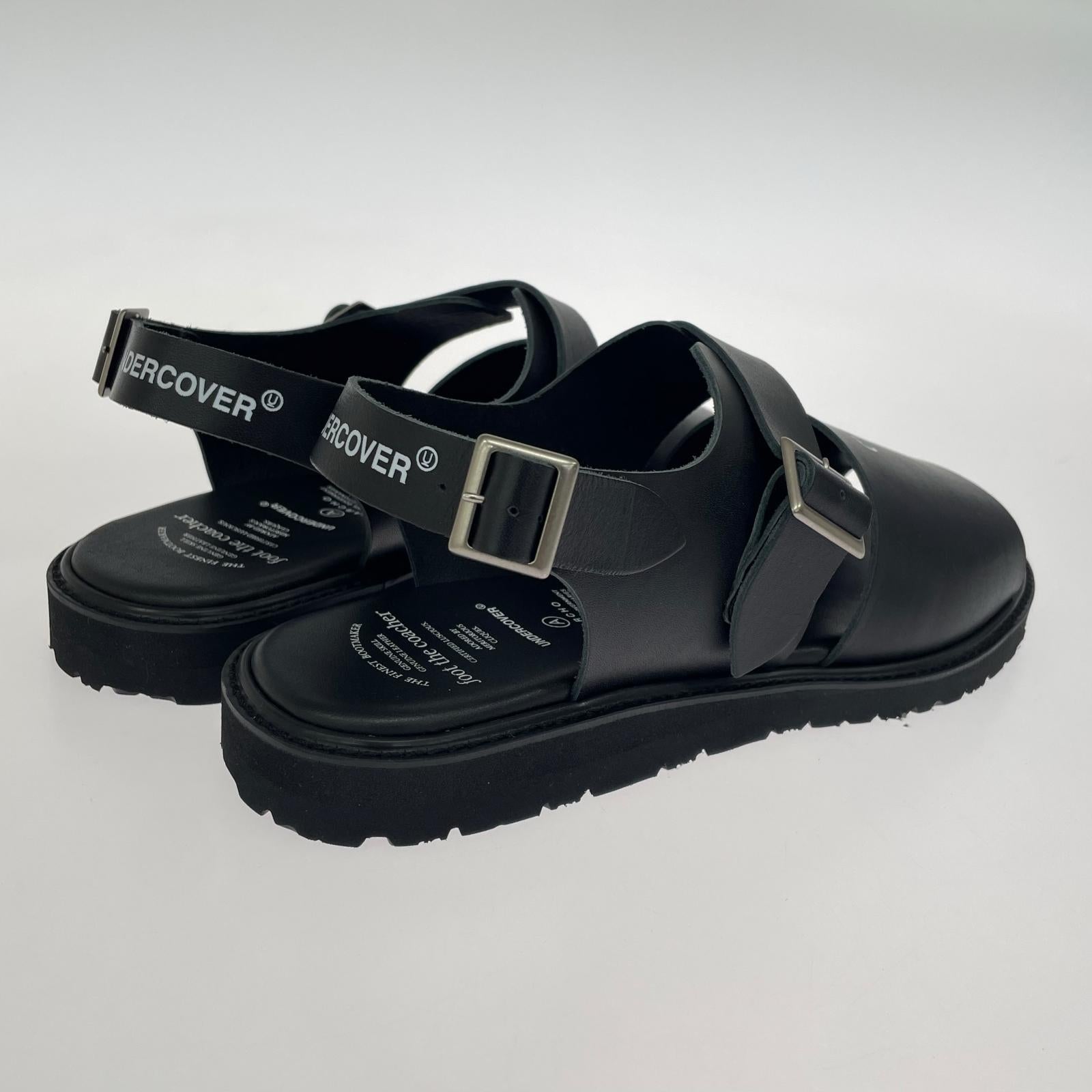 サンダル ×foot the coacher　UP1E9F01 ブラック