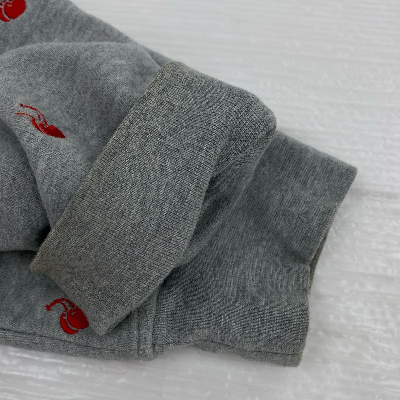 スウェット COCA COLA SIZE:M CHERRY GREY M グレー