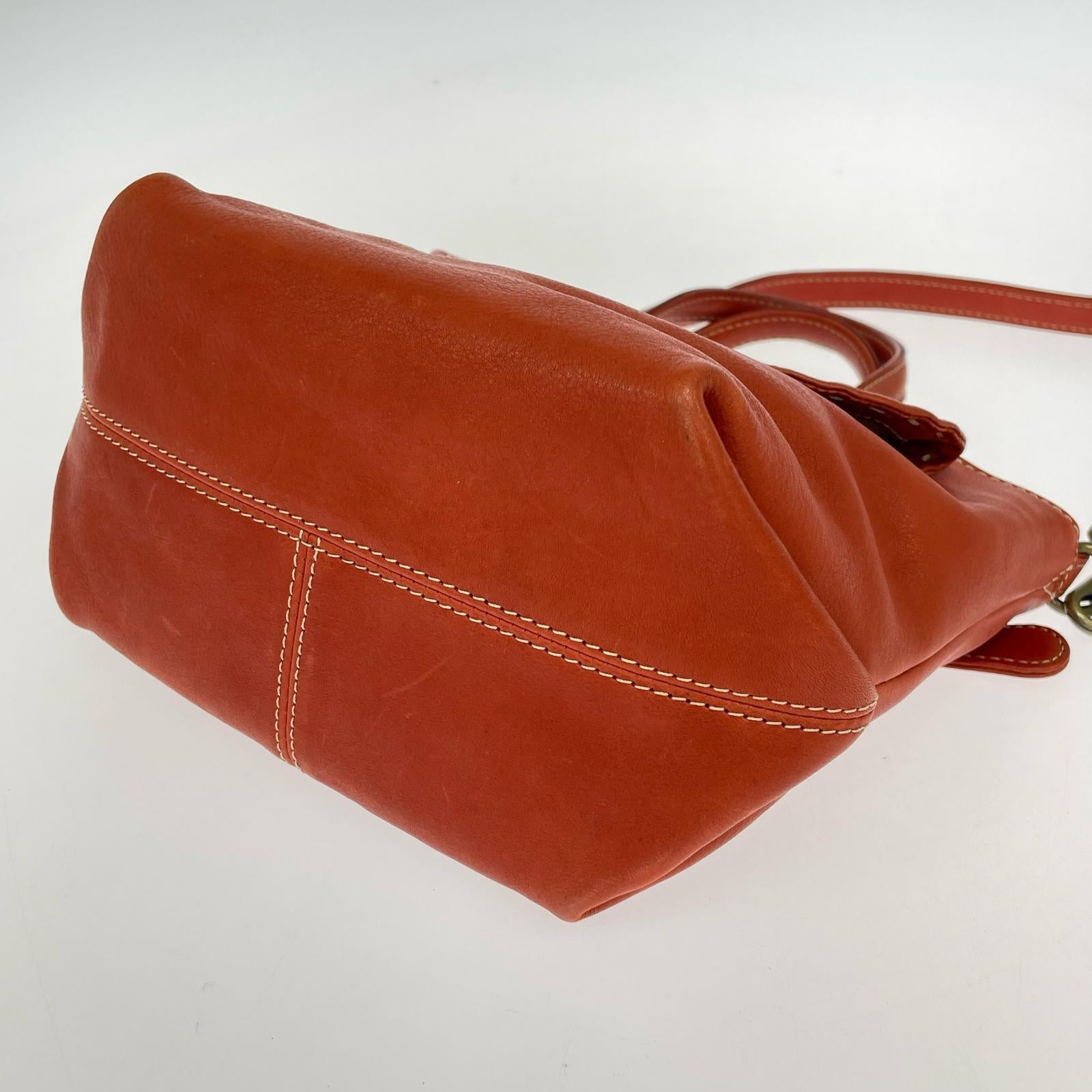 ハンドバッグ レザー 2WAY BAG ブラウン ブラウン