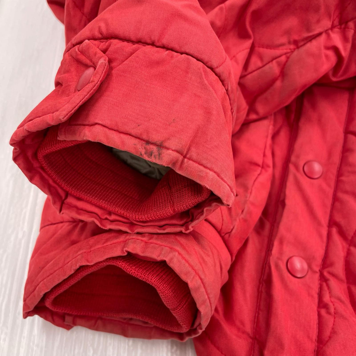 ブルゾン OLD STUSSY 中綿ﾌﾞﾙｿﾞﾝ RED レッド