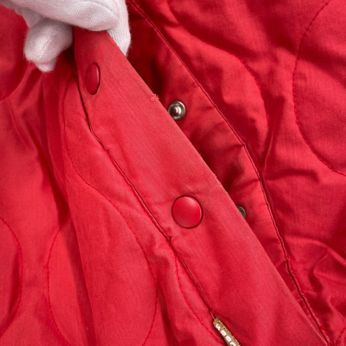 ブルゾン OLD STUSSY 中綿ﾌﾞﾙｿﾞﾝ RED レッド