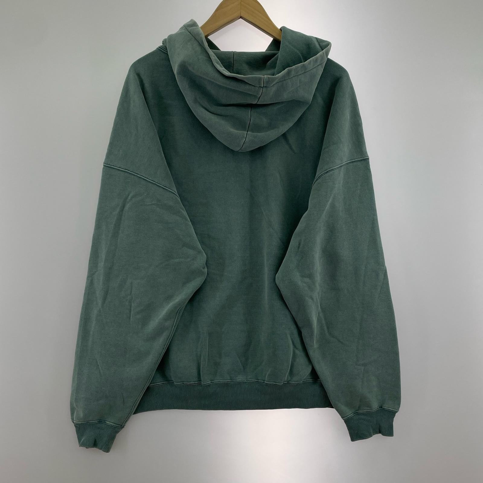 その他トップス REMI RELIEF 製品染プルオーバーパーカー M M グリーン
