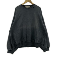 その他トップス REMI RELIEF ダメージ加工スウェット L L グレー