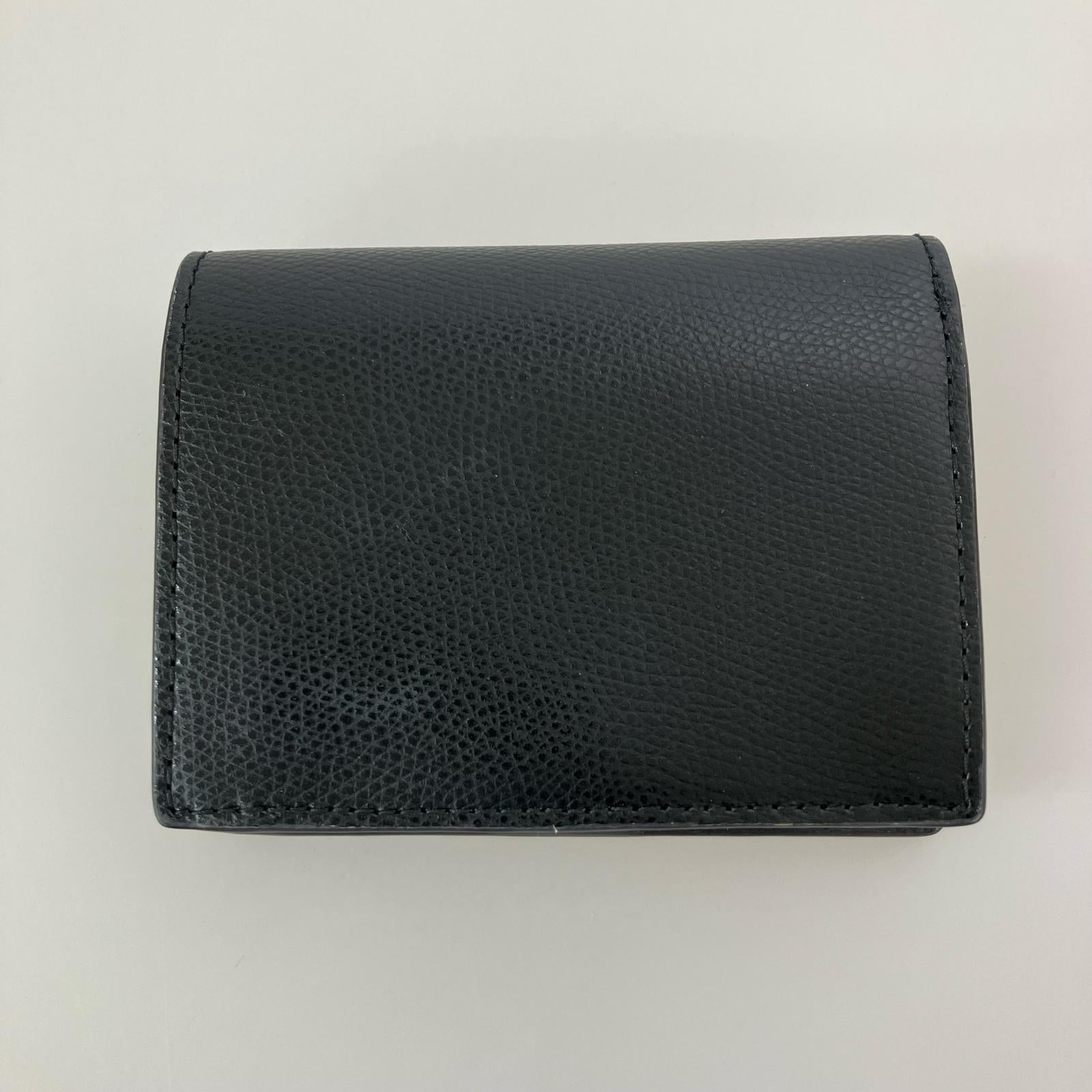 コンパクトウォレット CAMELIA S COMPACT WALLET ブラック
