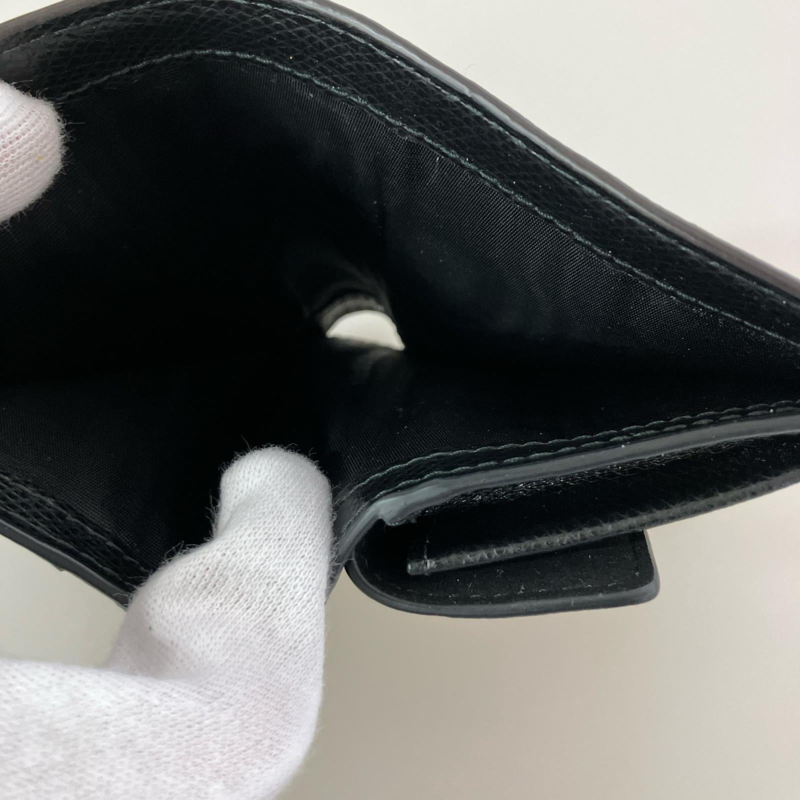 コンパクトウォレット CAMELIA S COMPACT WALLET ブラック