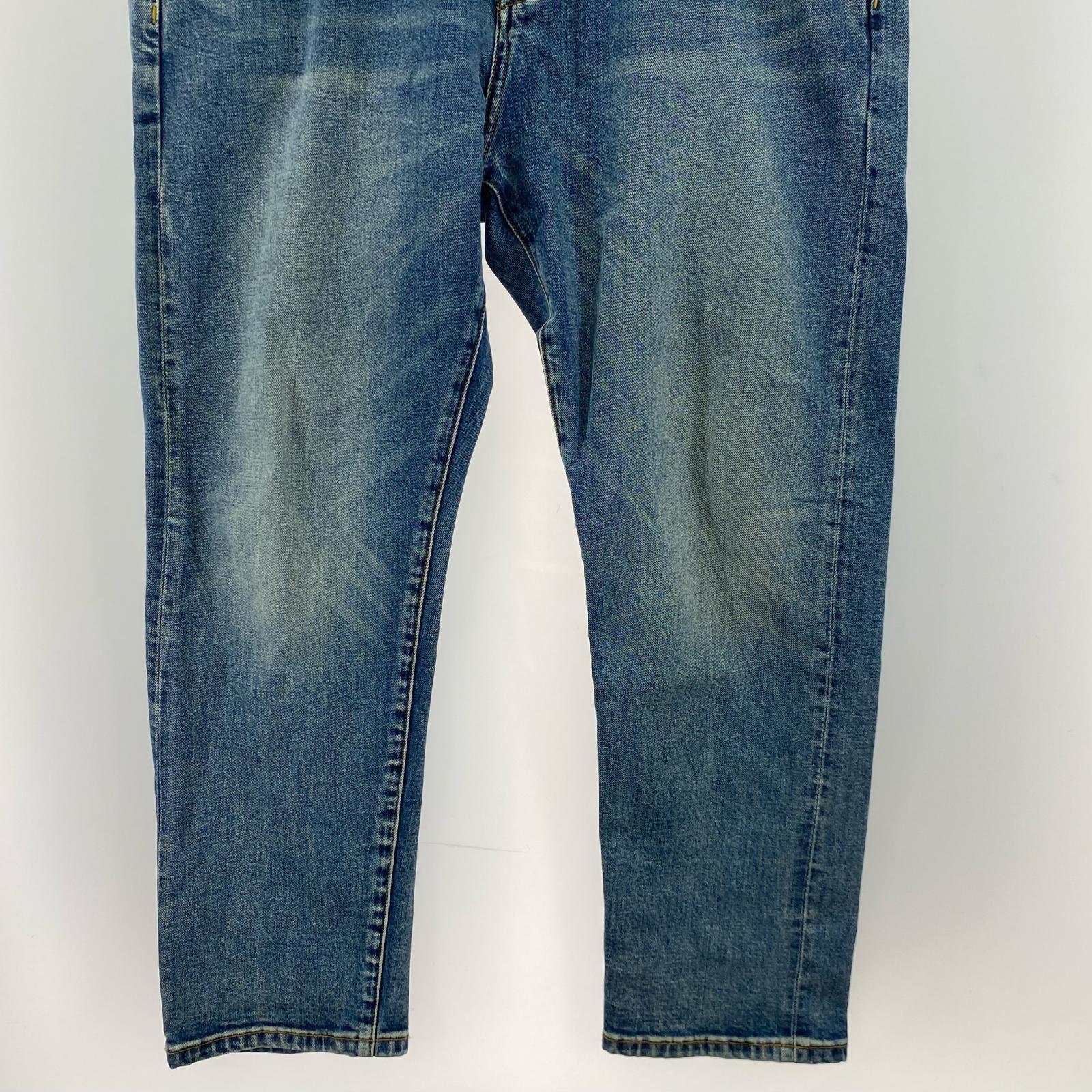 デニムパンツ GRITTY SAVAGE NARROW 赤耳 デニムパンツ W38 ブルー