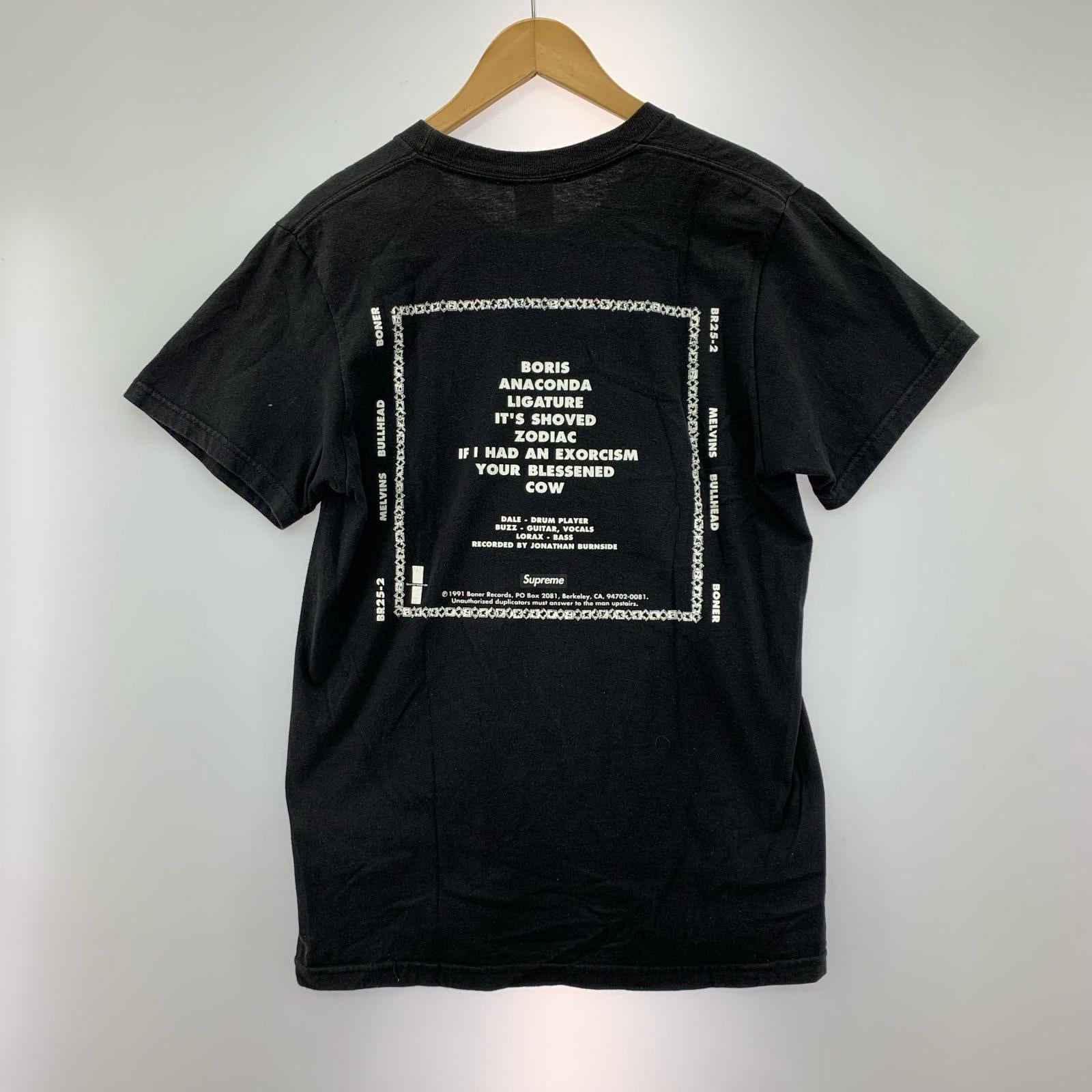 半袖Ｔシャツ melvins bullhead tee (S) S ブラック