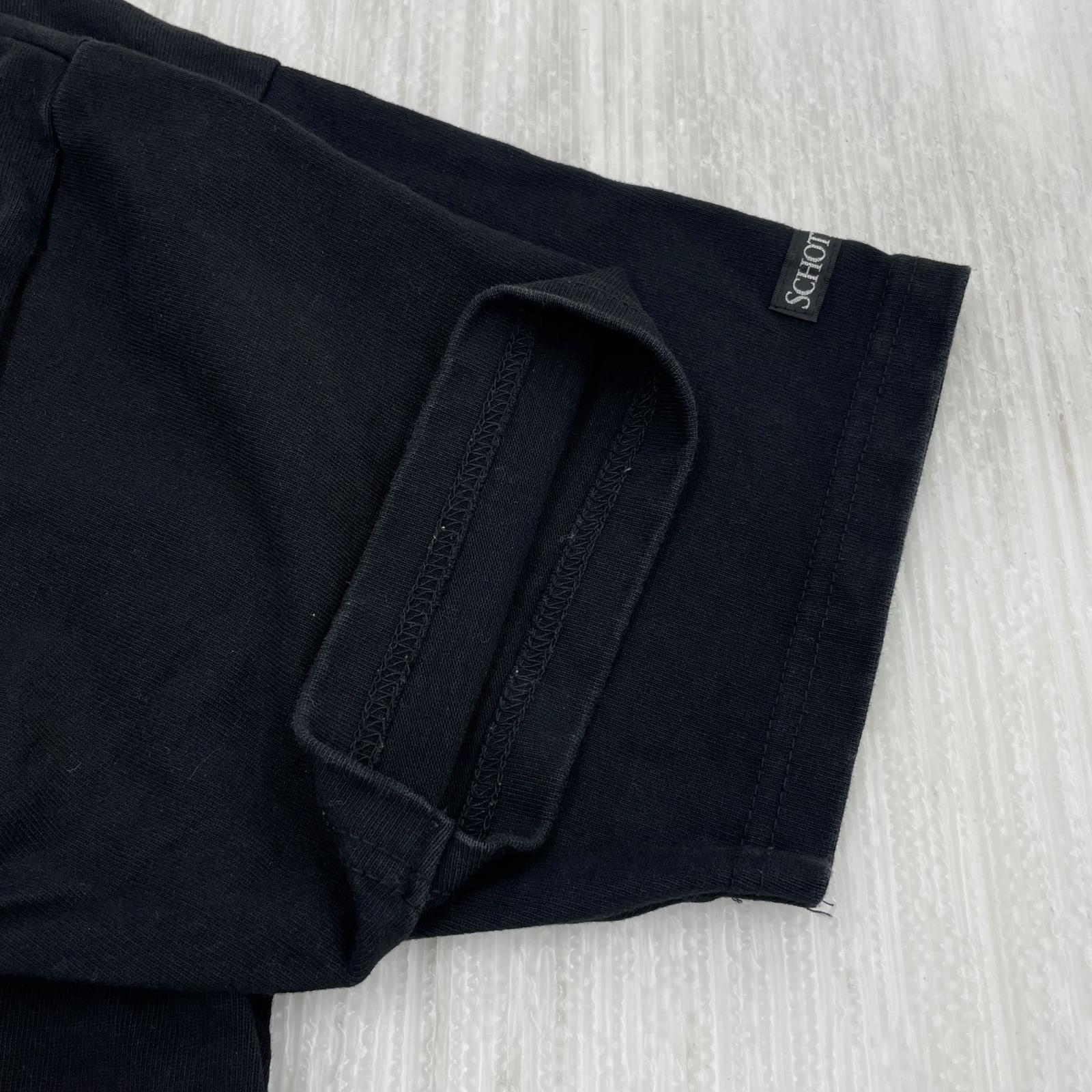半袖Ｔシャツ ONE STAR LEATHER POCKET TEE 黒 (L) L ブラック