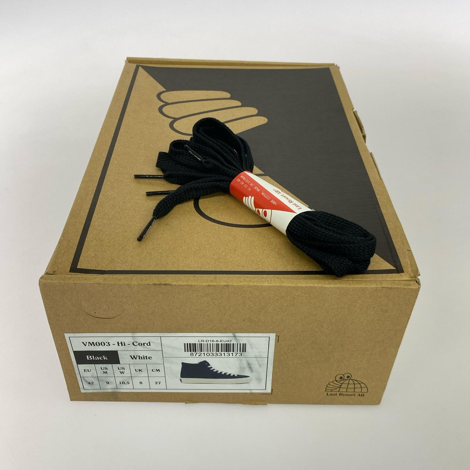 スニーカー Last Resort AB SPITFIRE VM003 Cord 27cm ブラック
