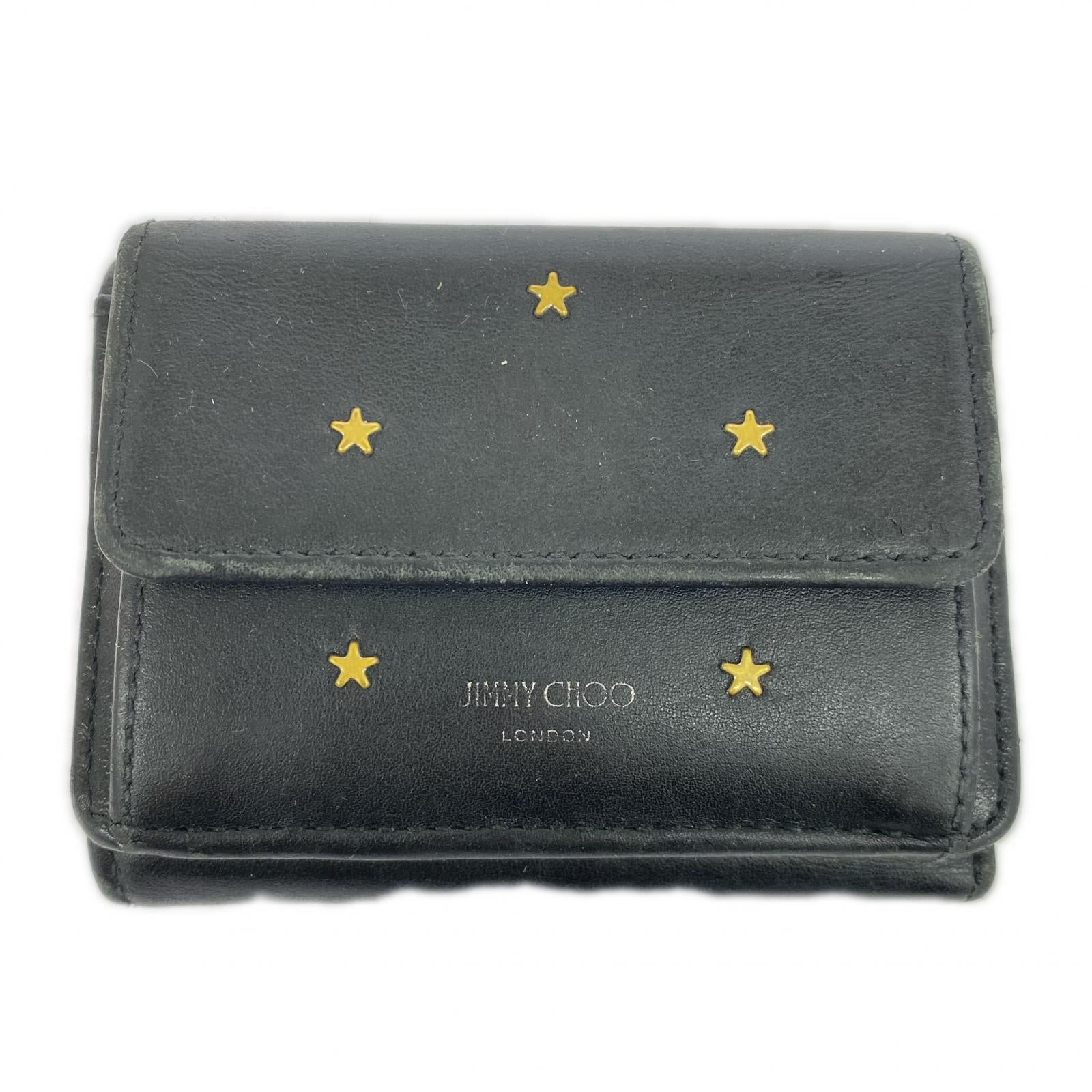 JIMMY CHOO ネモ スタースタッズ コンパクトウォレット