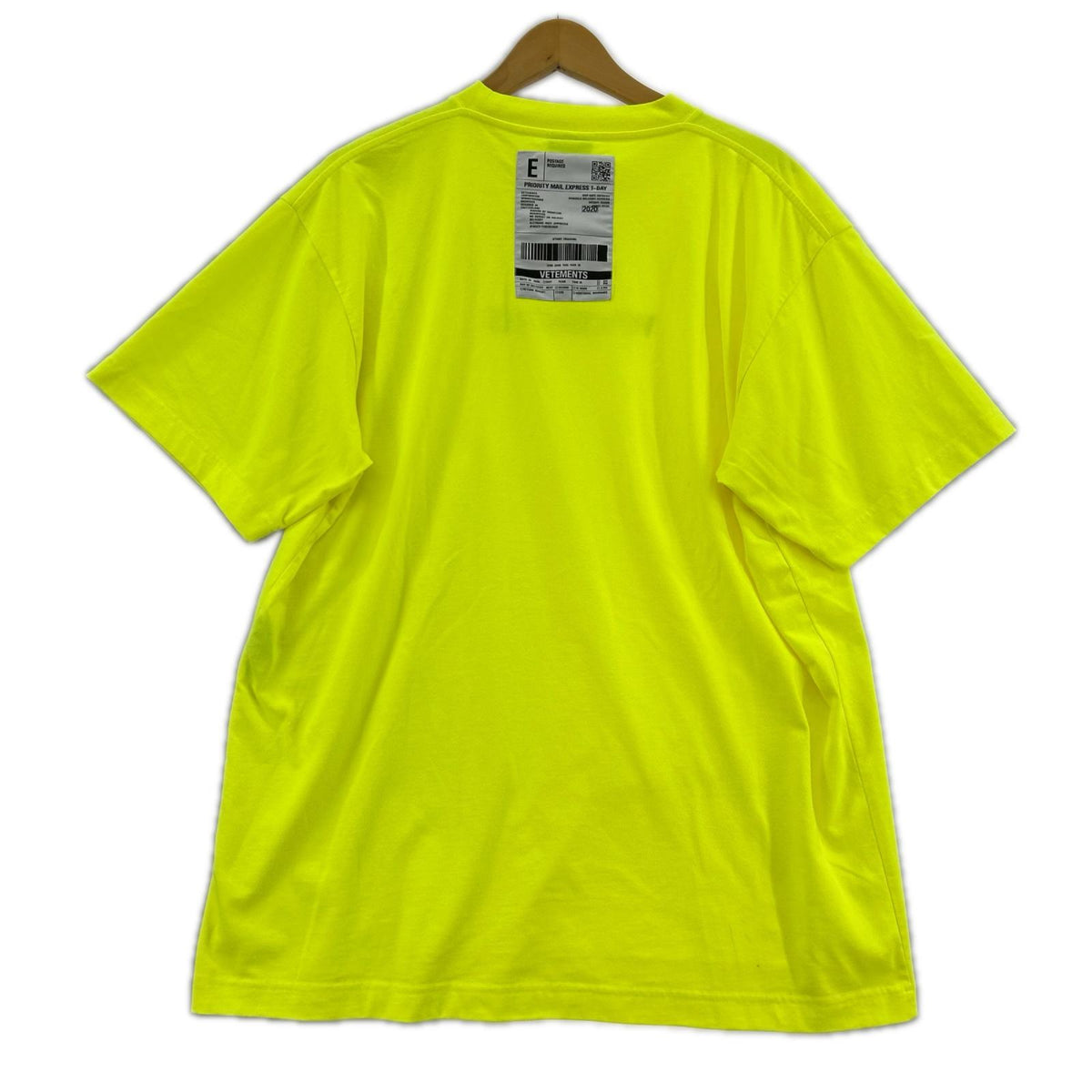 半袖Ｔシャツ 20SS ﾌﾛﾝﾄﾛｺﾞ 黄 (S) S イエロー