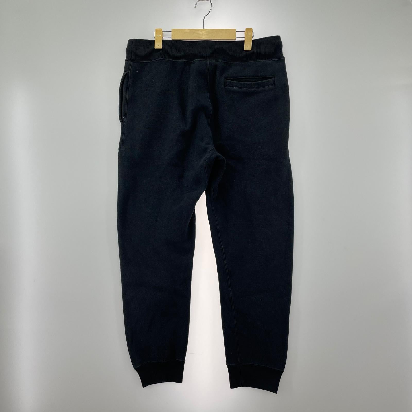 パンツ 復刻単色ﾀｸﾞ REVERSE WEAVE ｽｳｪｯﾄﾊﾟﾝﾂ 黒 (XL) ブラック