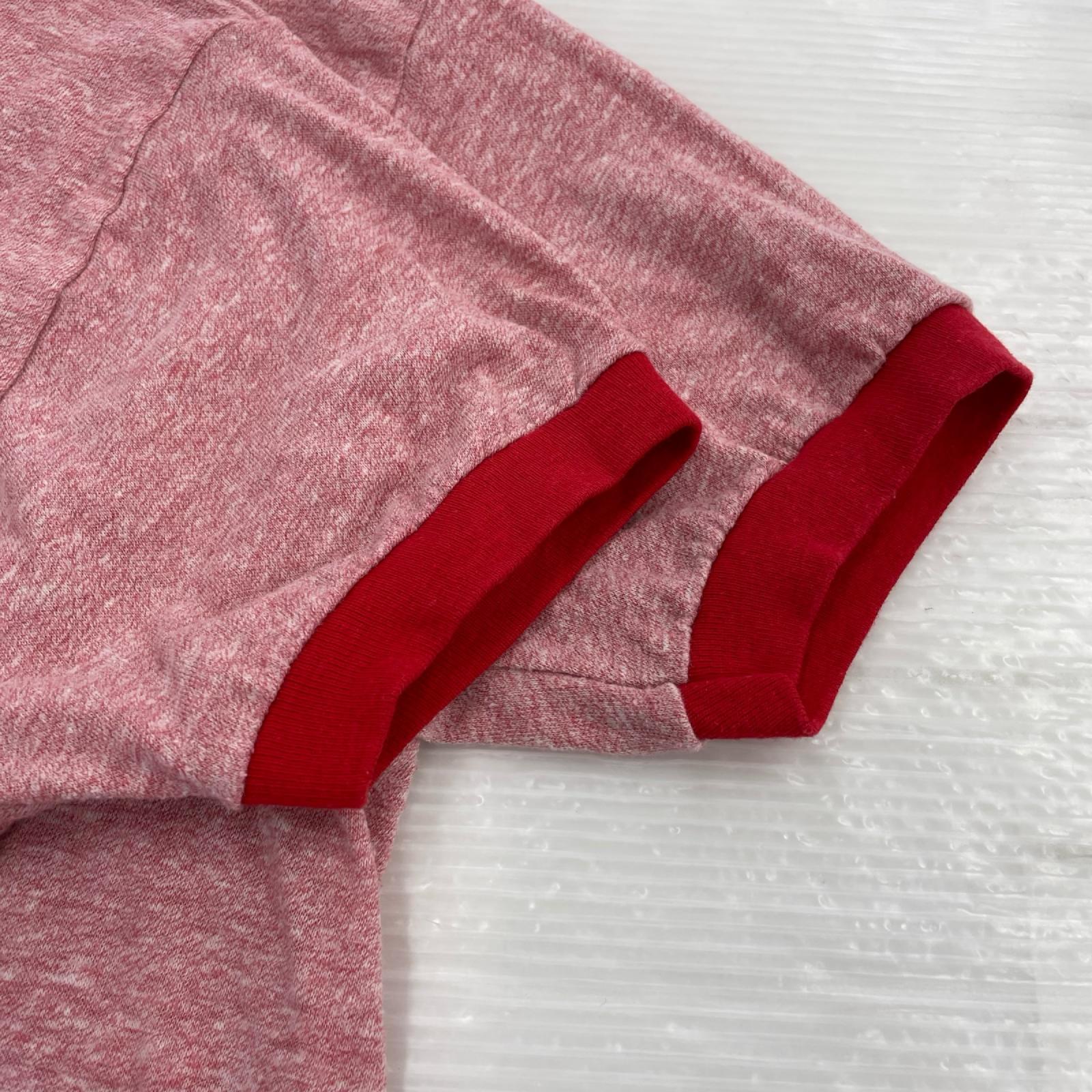 半袖Ｔシャツ 80s リンガーT ワイリーコヨーテ 霜降り (M) M レッド