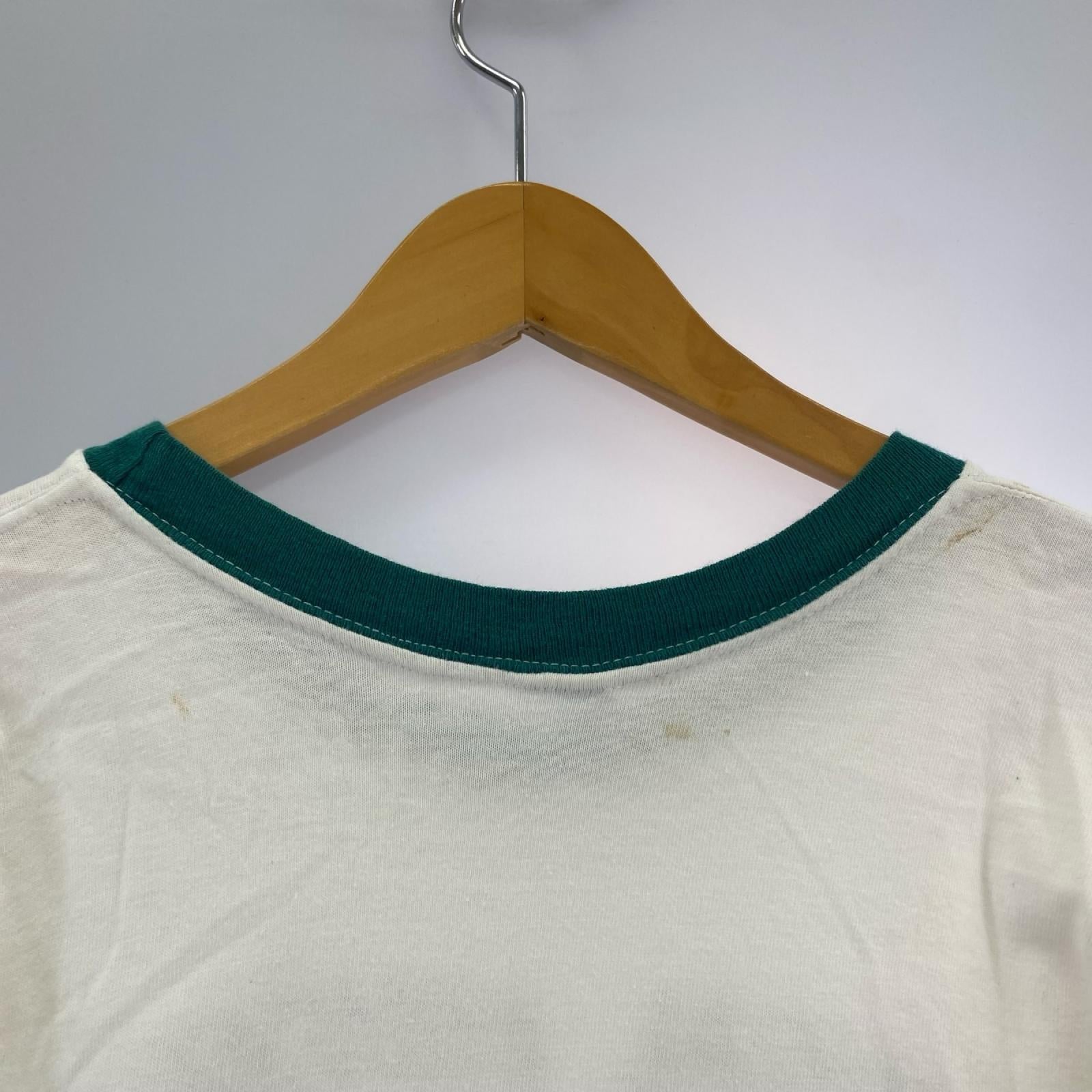 半袖Ｔシャツ 70s リンガーT INSTRUCTOR (M) M ホワイト