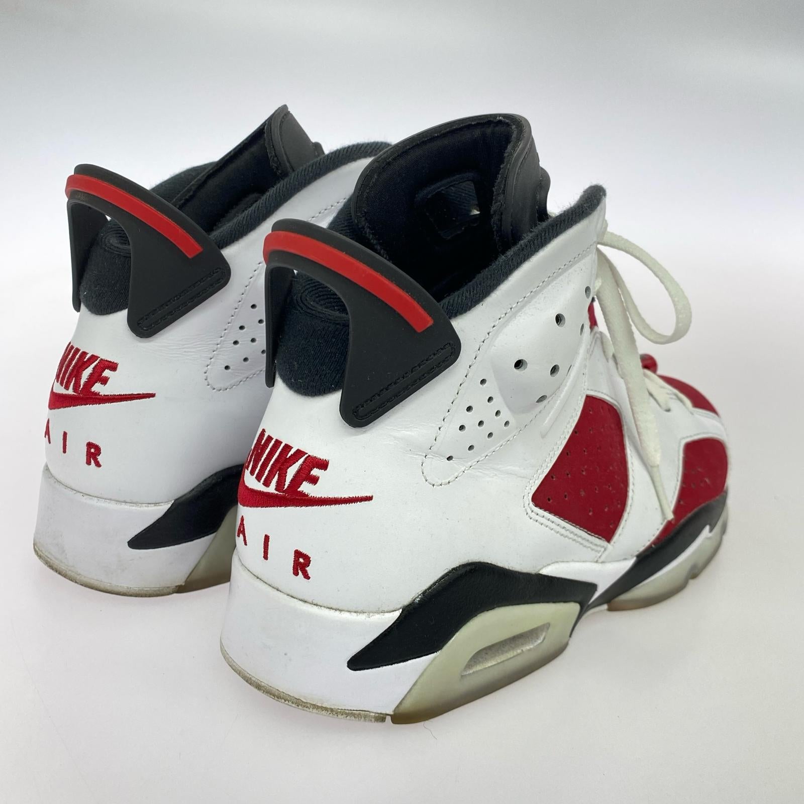 スニーカー AIR JORDAN 6 CT8529-106 カーマイン 赤白