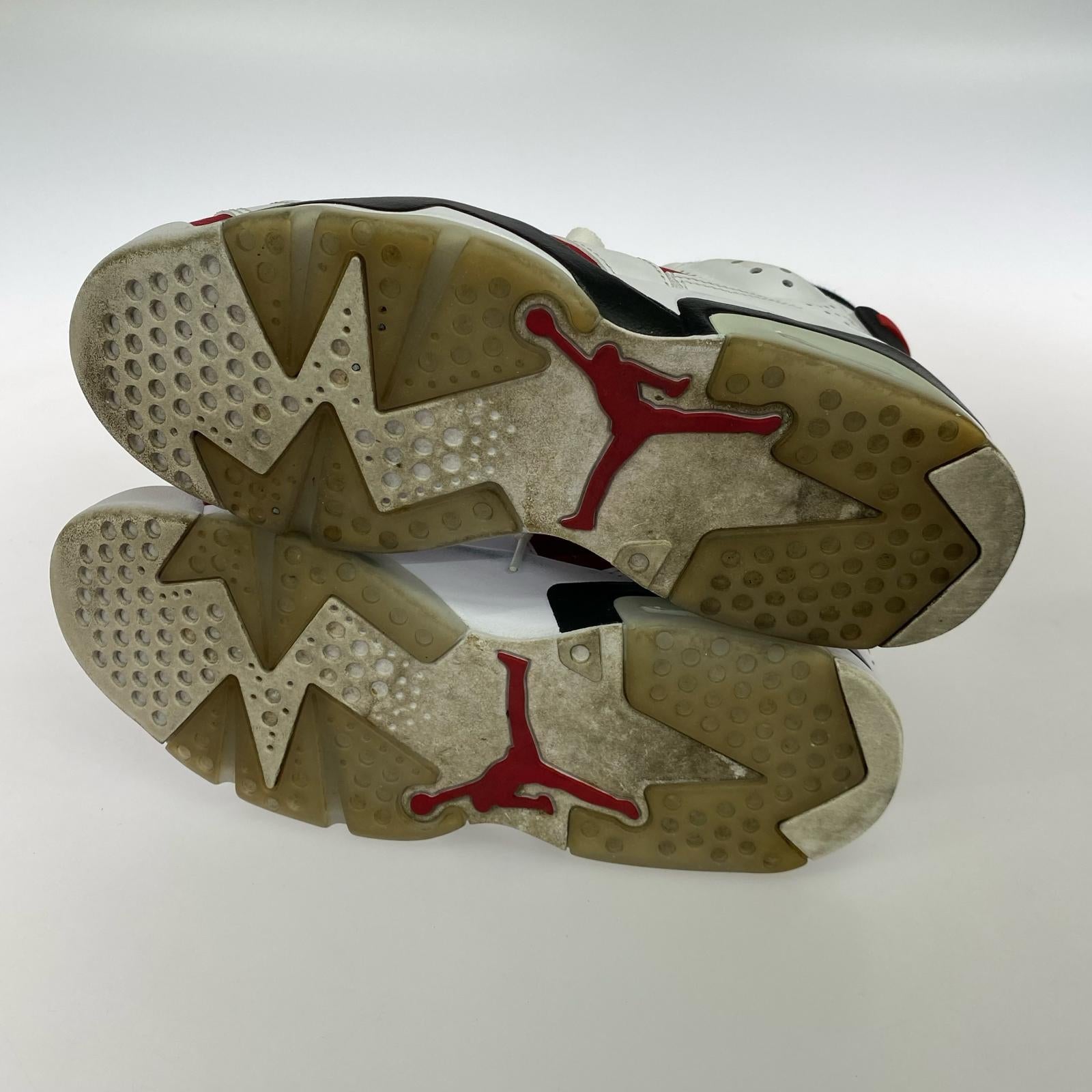 スニーカー AIR JORDAN 6 CT8529-106 カーマイン 赤白