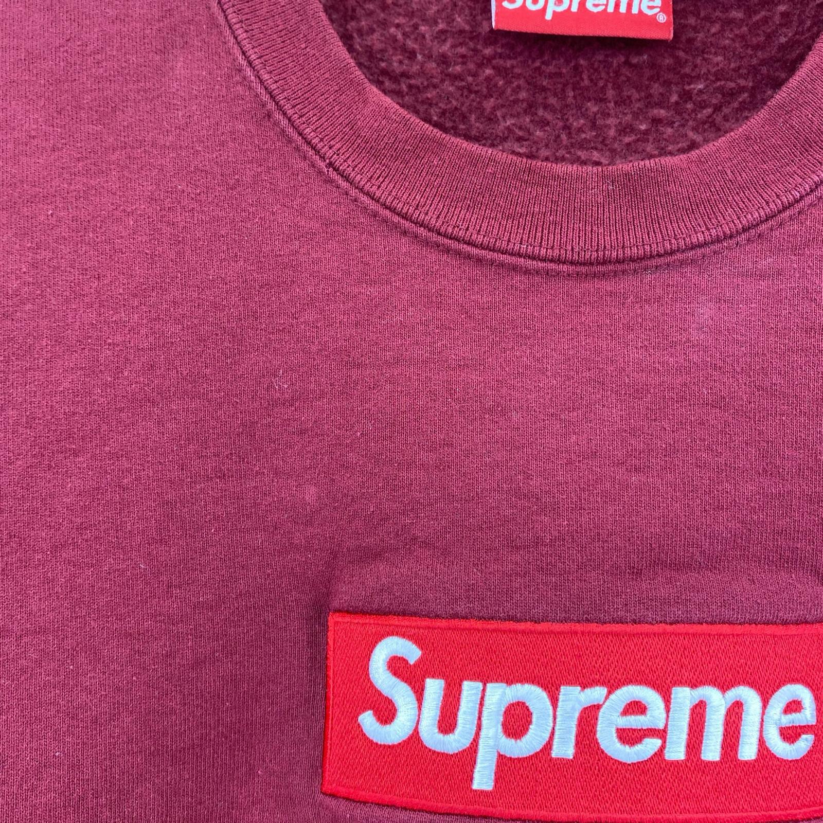 スウェット Box Logo Crewneck Cardinal M M レッド