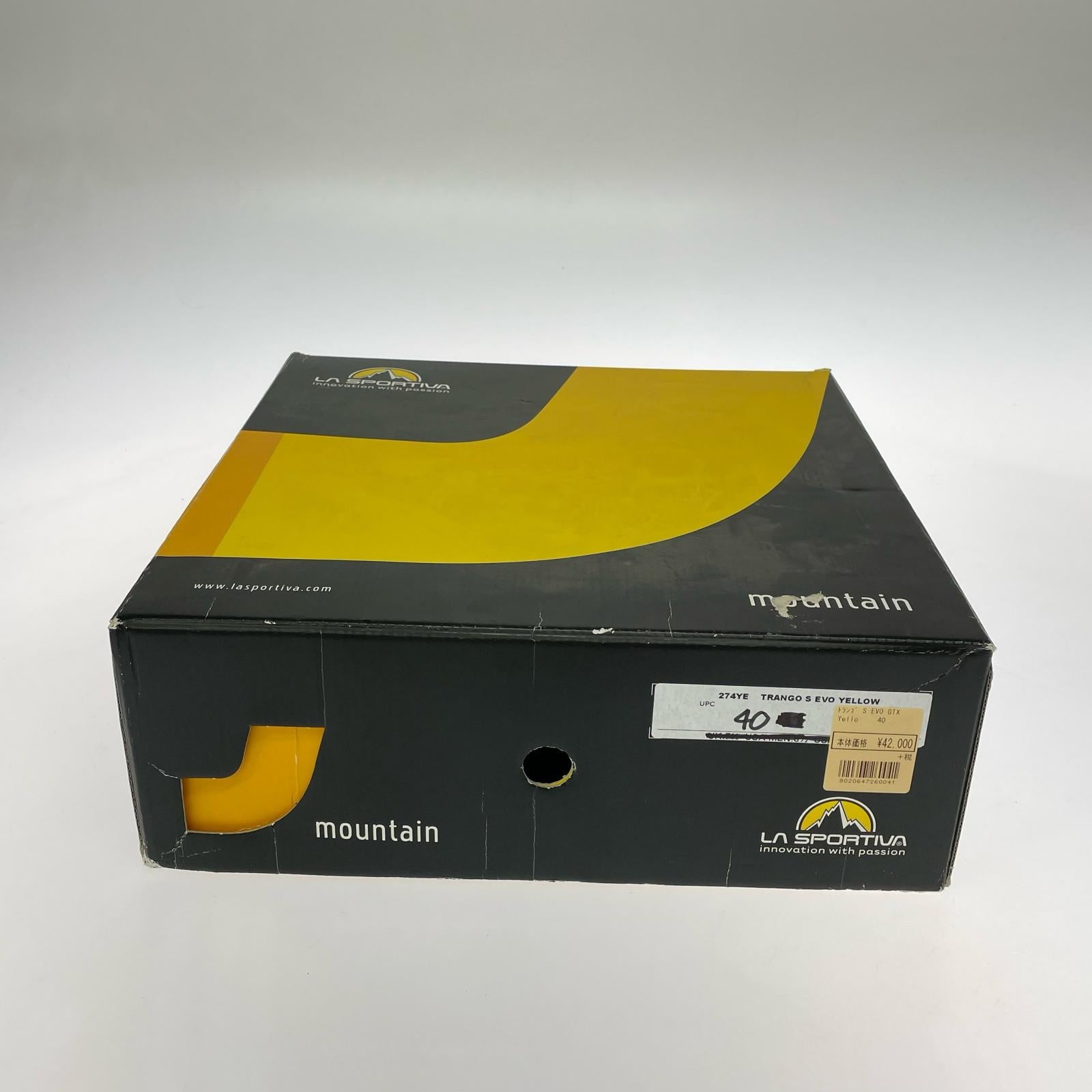 シューズ LA SPORTIVA GRTX トレッキングブーツ 黄 (UK6.5) イエロー