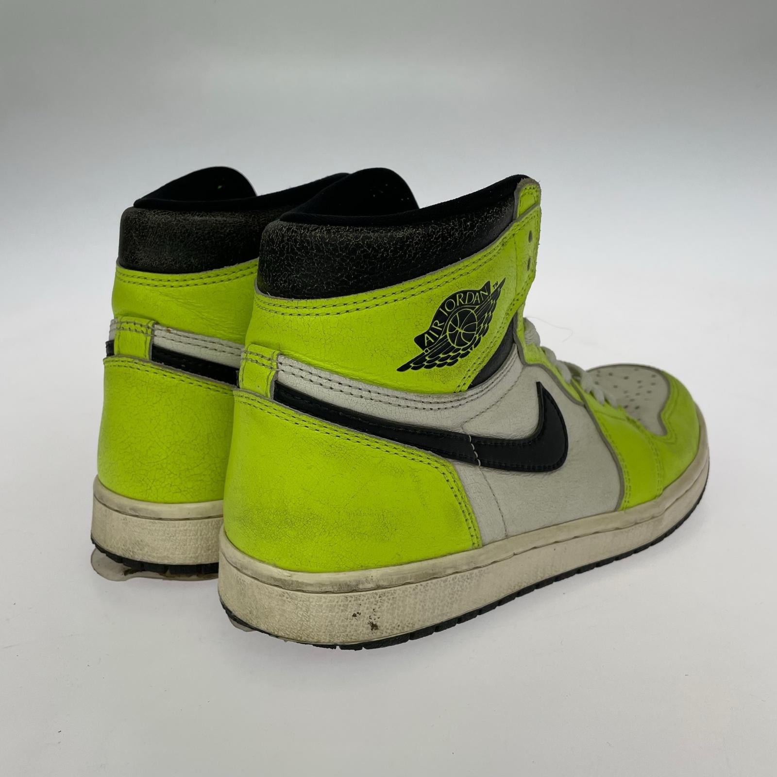 スニーカー AIR JORDAN 1 RETRO HIGH OG volt/black 25.5cm (US7 1/2 UK7 EU41) グリーン