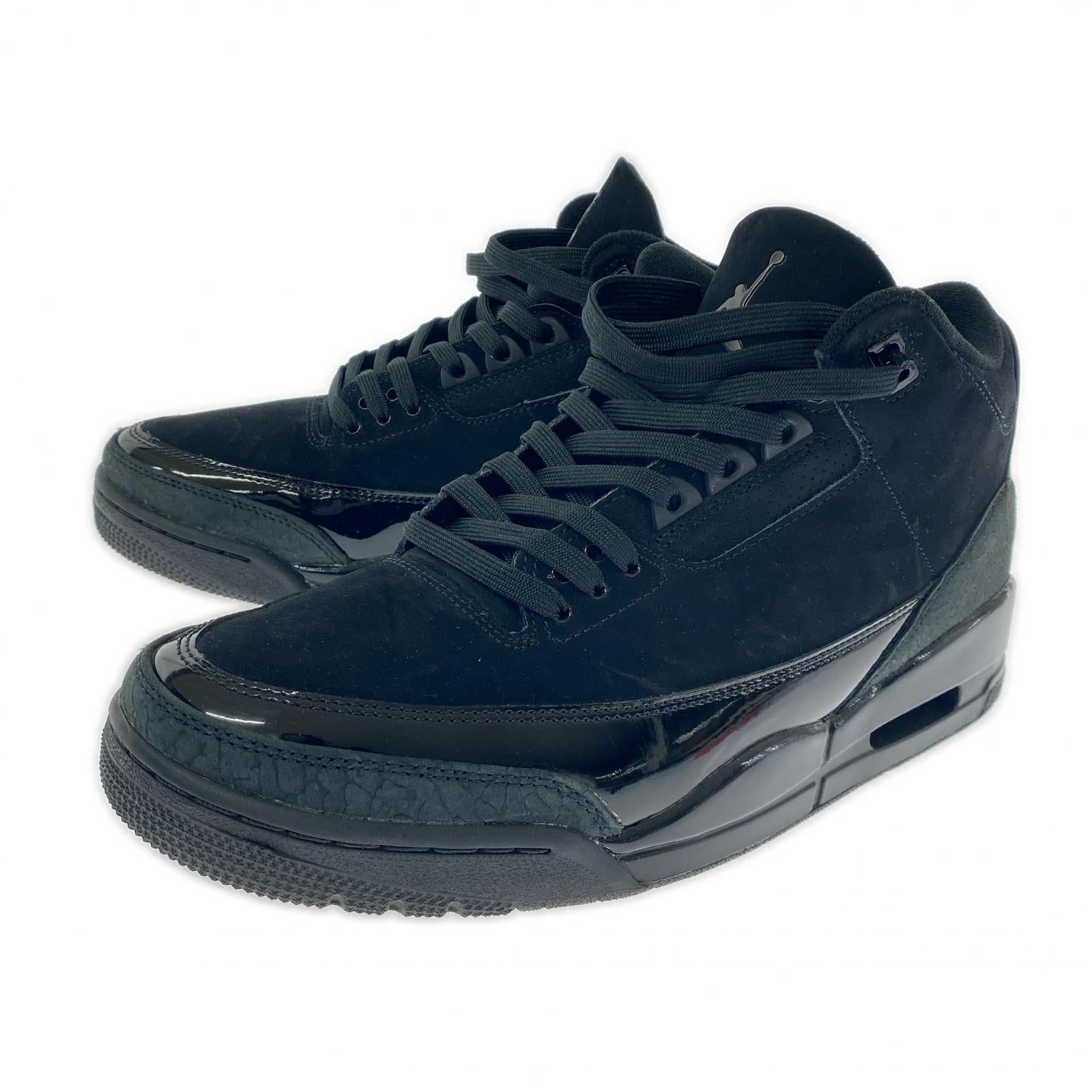 スニーカー Air Jordan 3 Retro BlackCat/28.5cm 28.5cm (US10 1/2 UK10 EU47) ネイビー