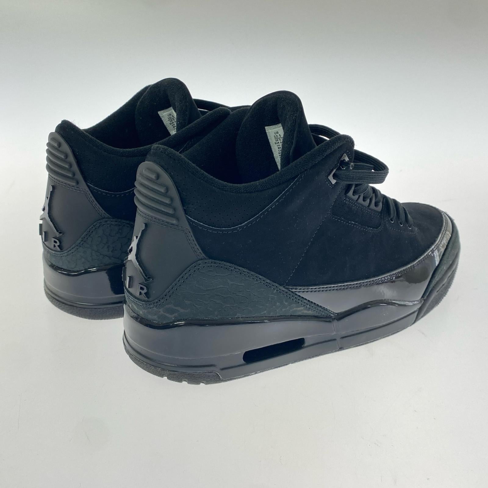 スニーカー Air Jordan 3 Retro BlackCat/28.5cm 28.5cm (US10 1/2 UK10 EU47) ネイビー