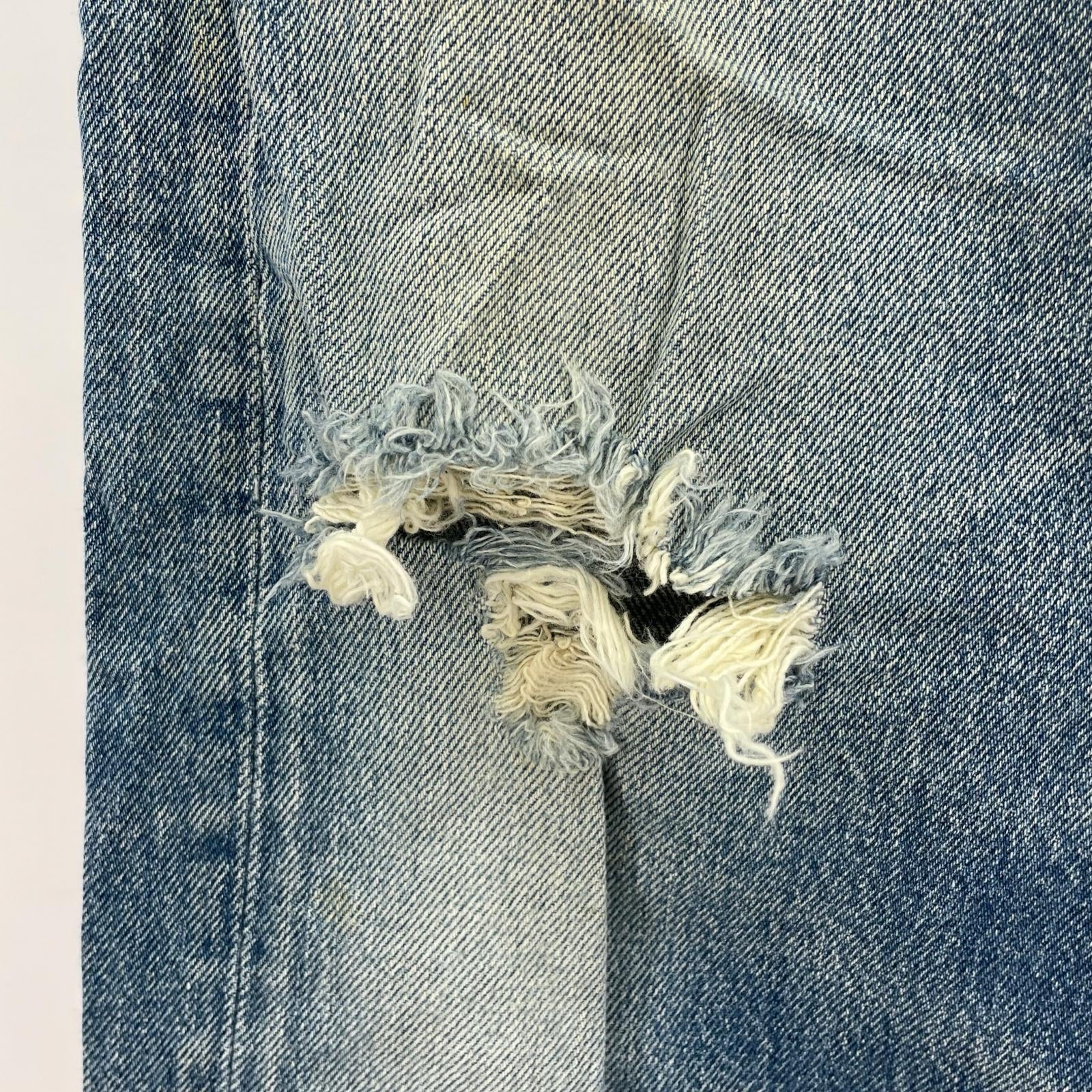 デニムパンツ 501 ボタン裏555 31 ブルー