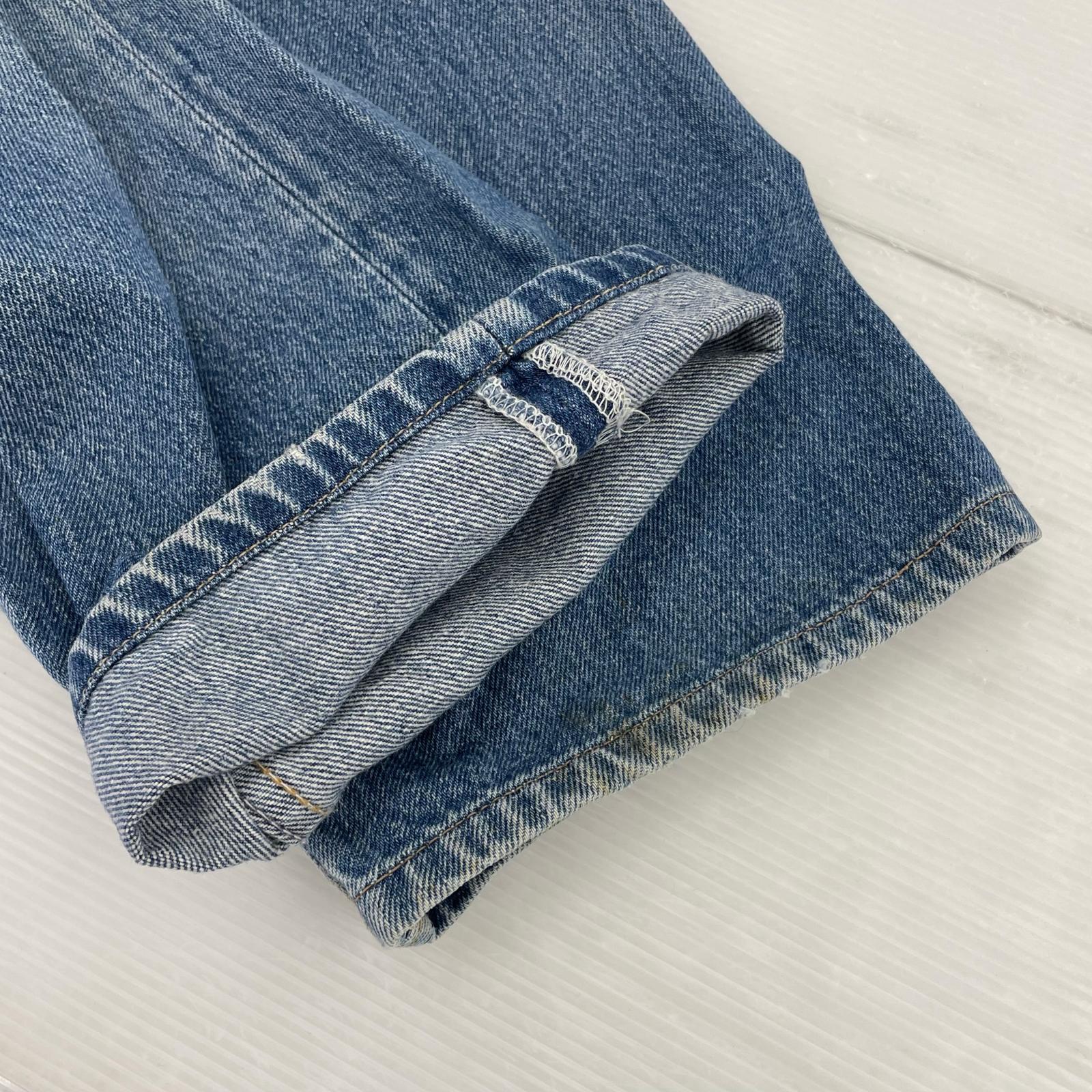 デニムパンツ 501 ボタン裏555 31 ブルー