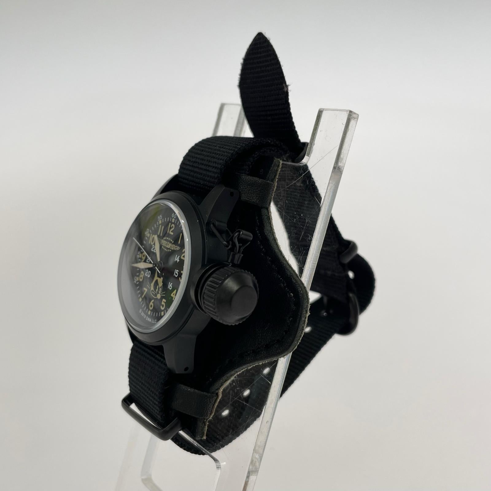 腕時計 FELIX THE CAT U.S.NAVY WATCH ブラック