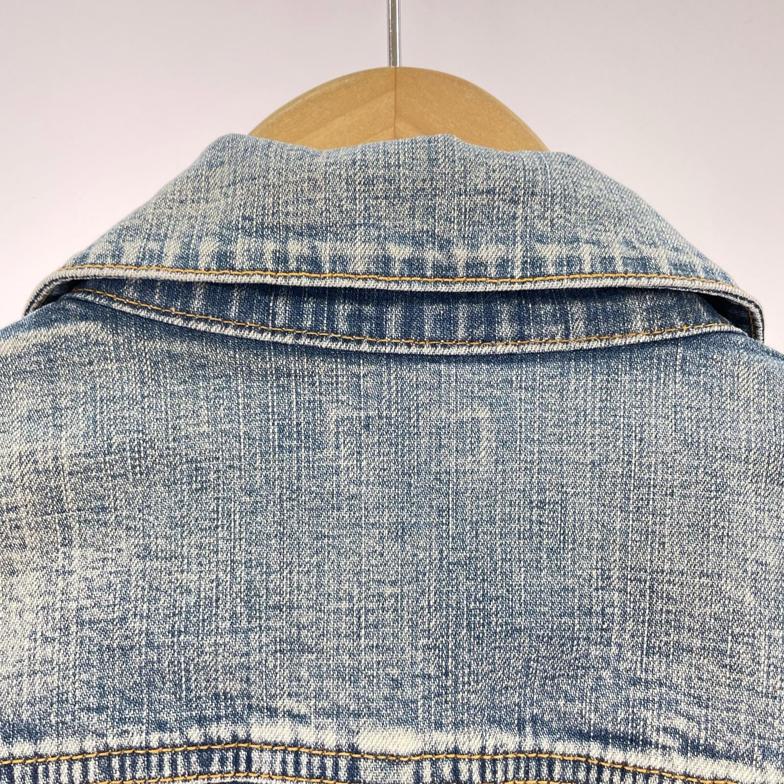 デニムジャケット kolor BEACON 17SS デニムサファリジャケット 17SBM-J01131 （1） 1 ブルー