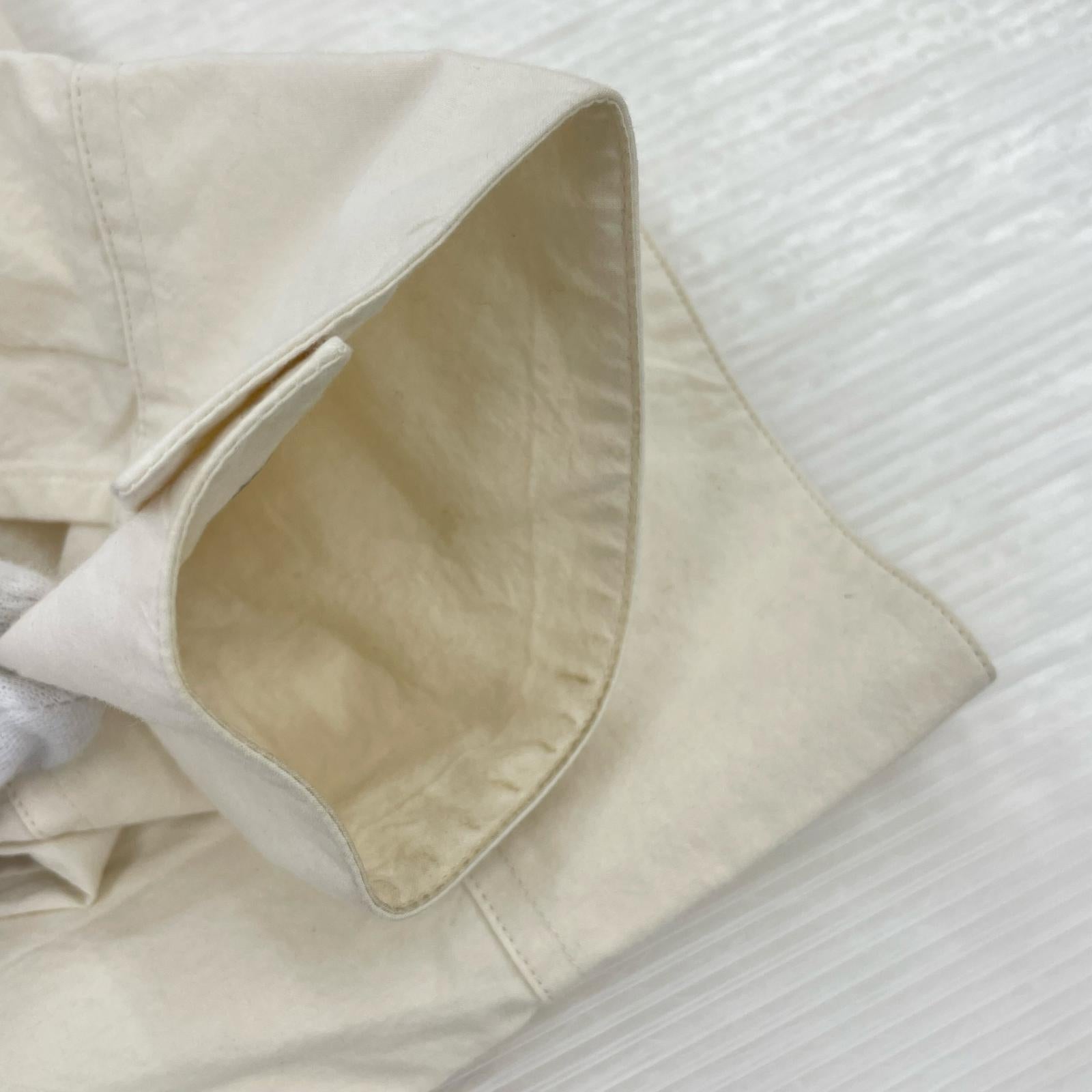 長袖シャツ 22AW Hooded Shirt (44) アイボリー 44