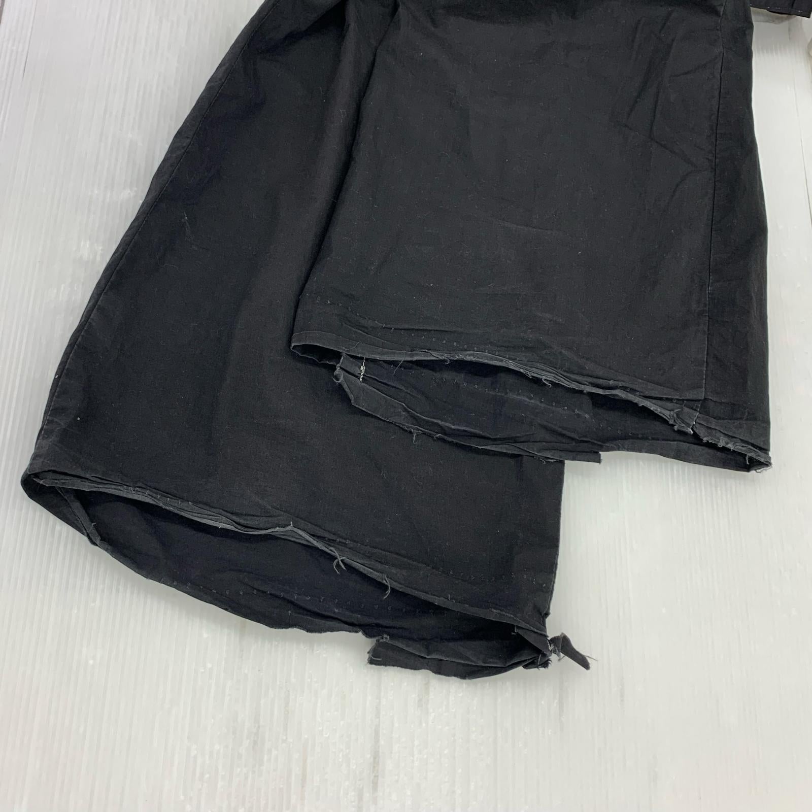 パンツ SWAMPGOD デストロイフレアパンツ ブラック
