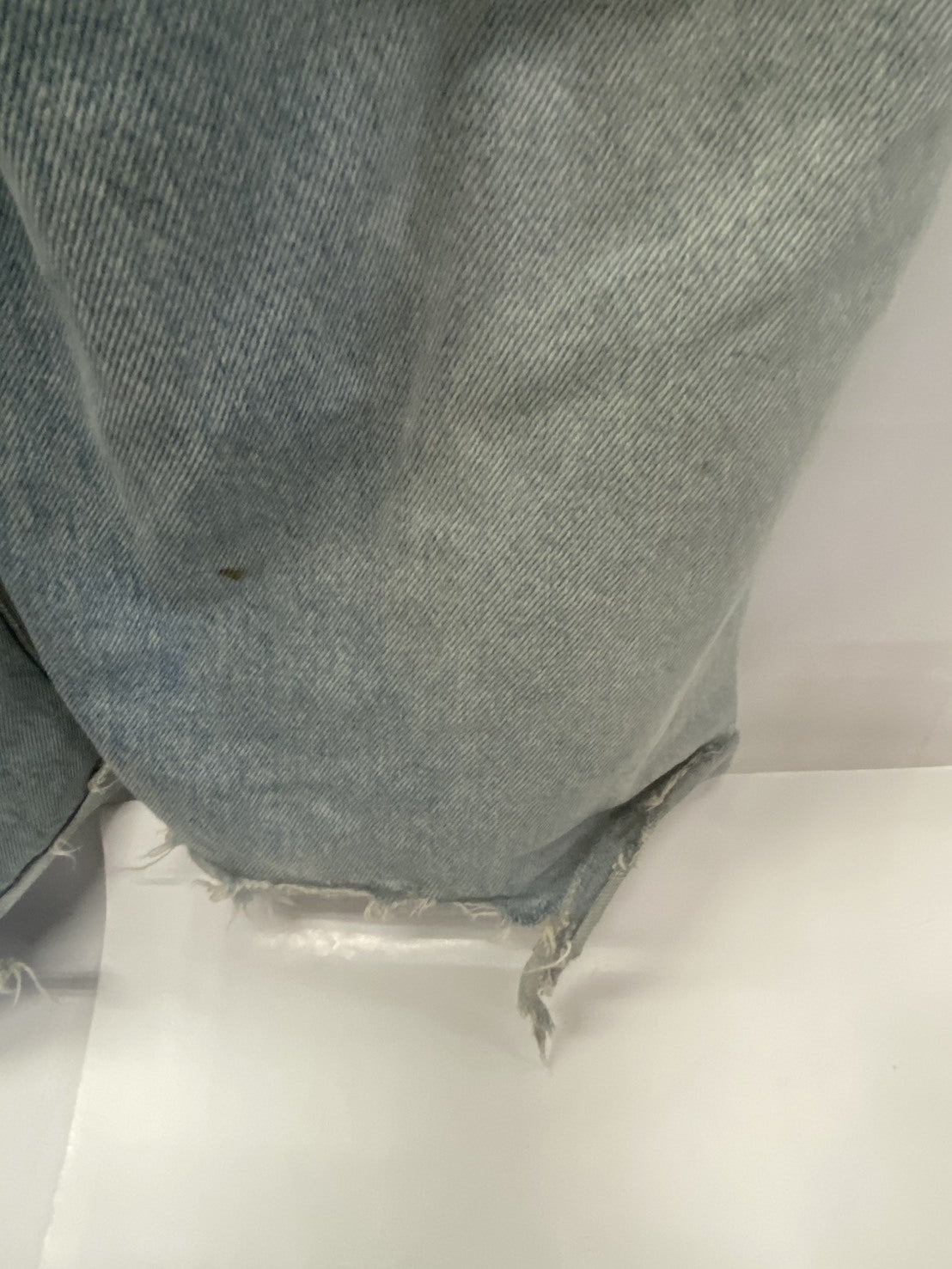 22AW PULL-UP TROUSERS ﾜｲﾄﾞﾃﾞﾆﾑﾊﾟﾝﾂ (S)